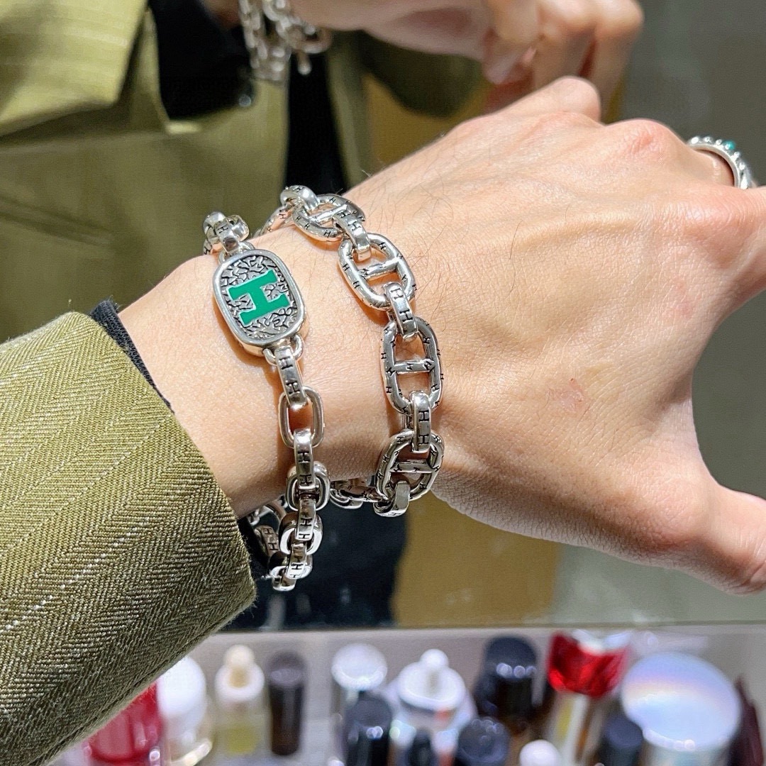 Hermès 新款爱马仕手链加厚版 铂金版 高级精工版