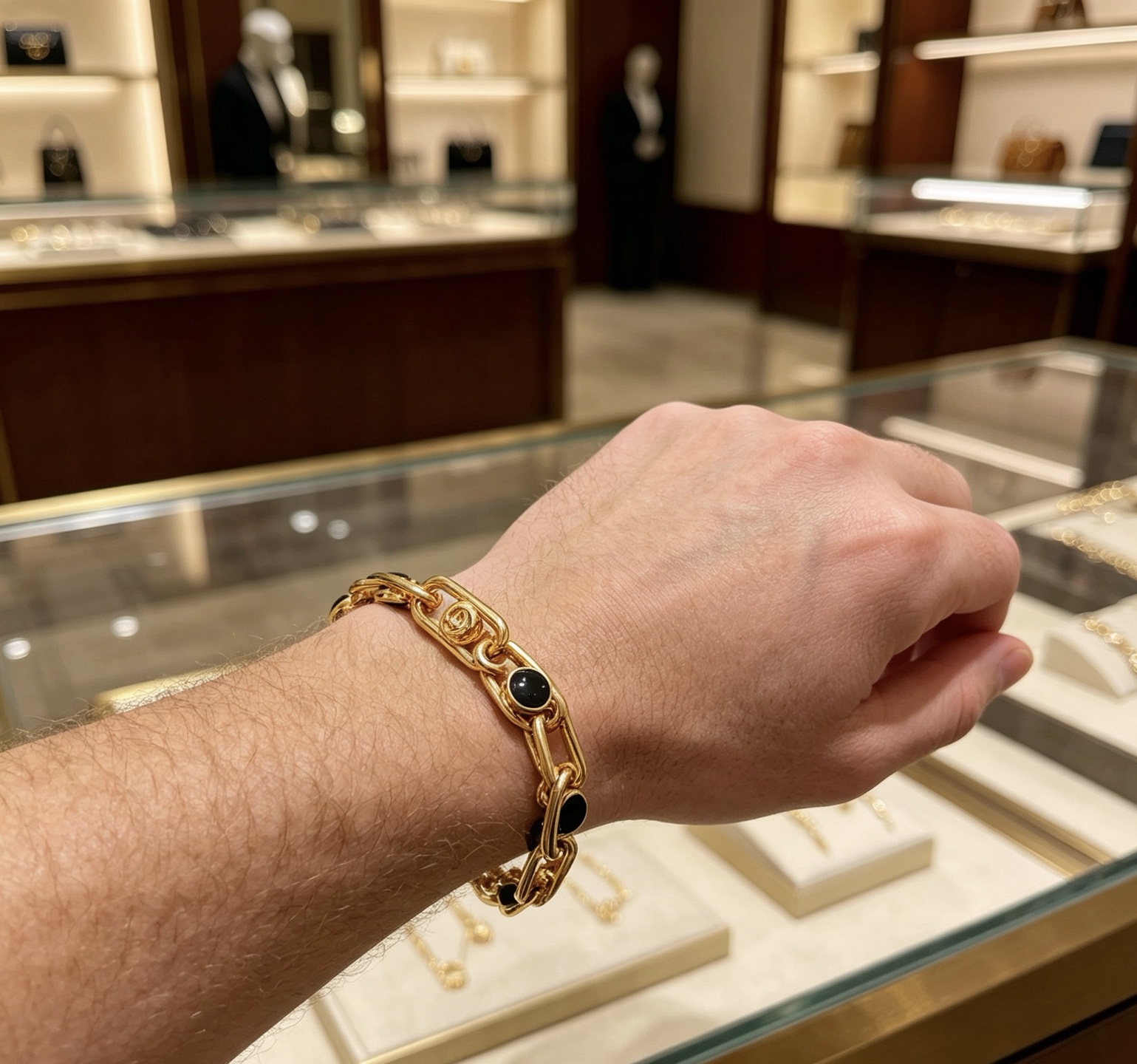 Gucci 最新出炉土豪版手链 认准细节配件可动链身珐琅效果