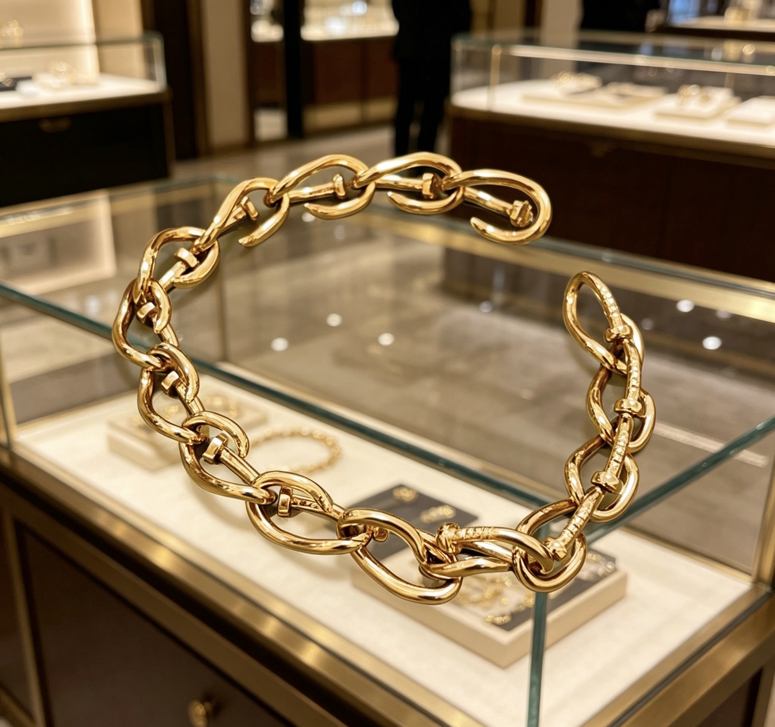 Gucci 最新出炉土豪版手链 认准细节全钉效果