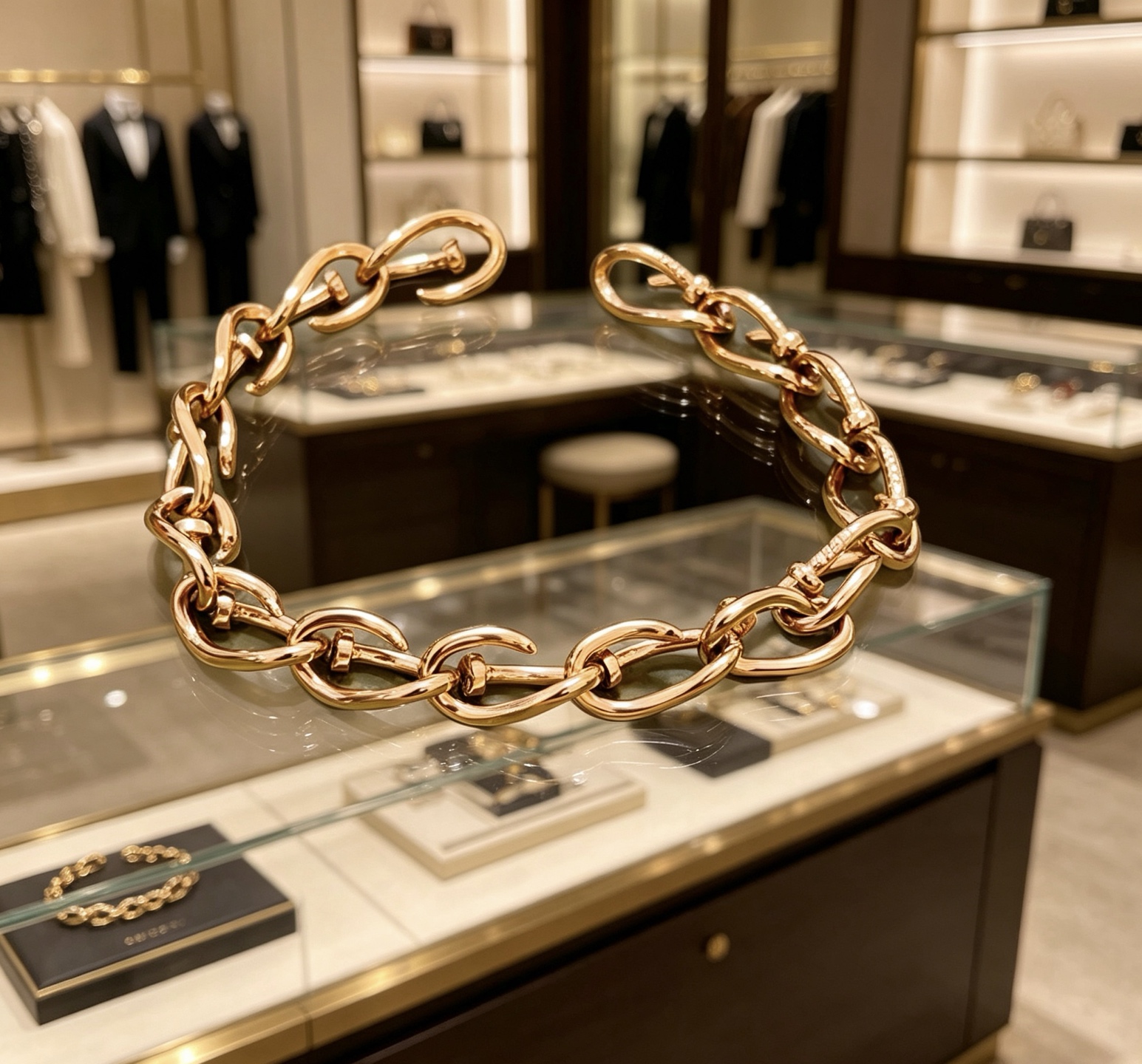 Gucci 最新出炉土豪版手链 认准细节全钉效果