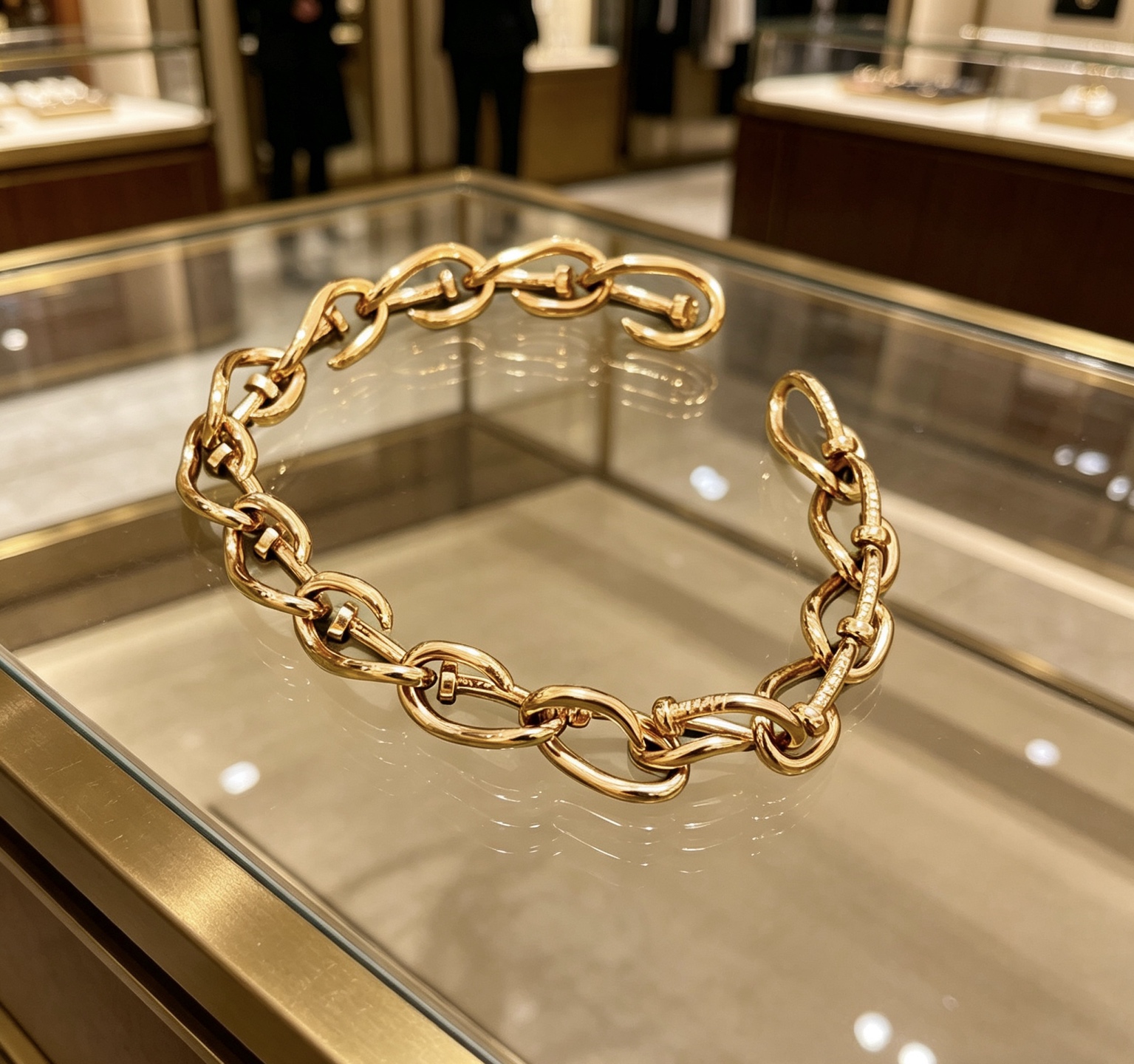 Gucci 最新出炉土豪版手链 认准细节全钉效果