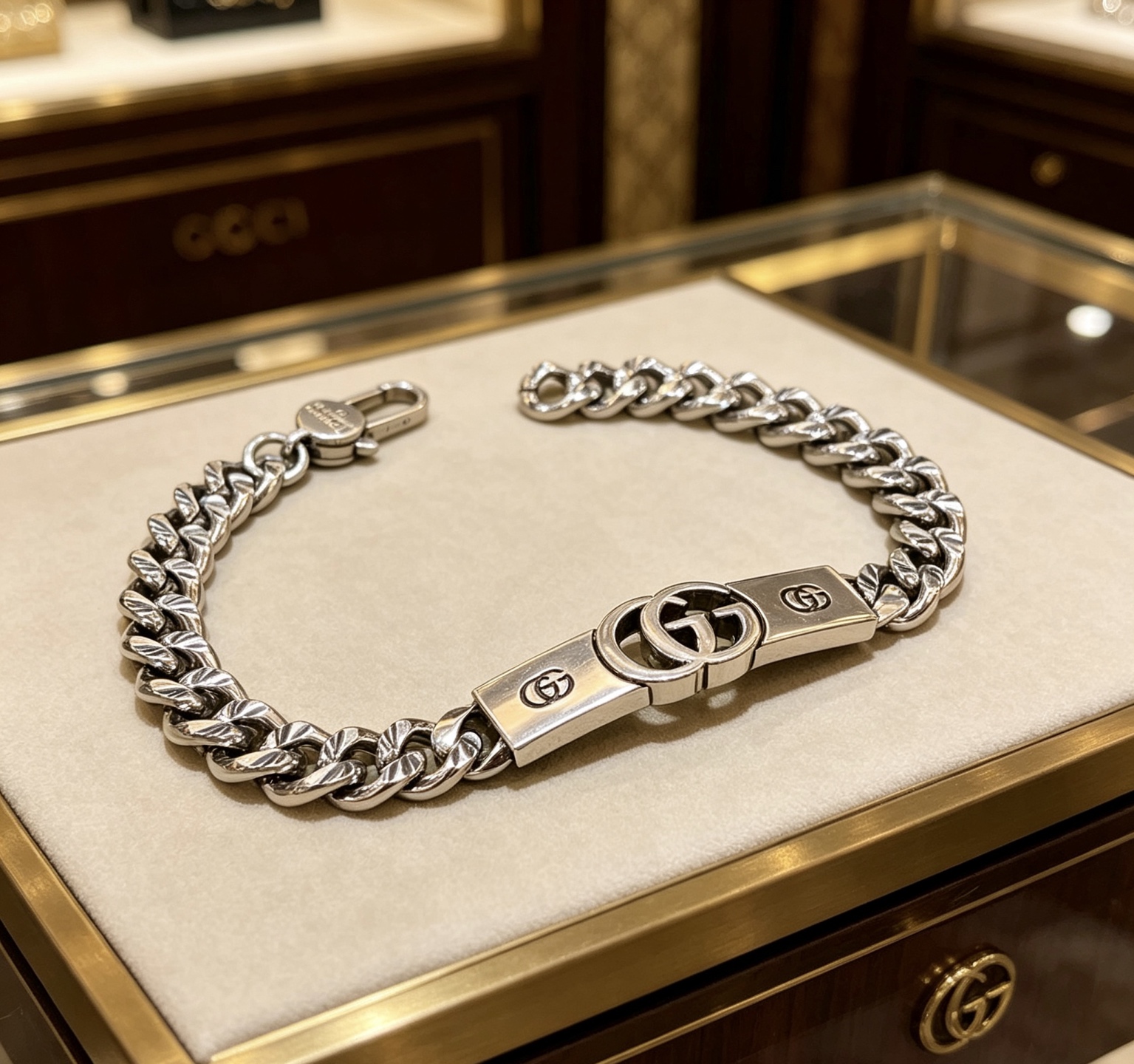Gucci 2026最新出炉奢华古驰手链 高端品牌定制