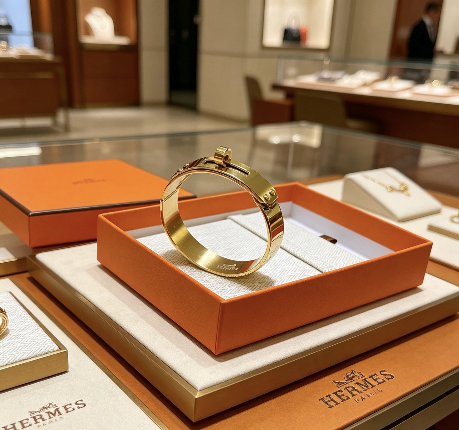 NO:767720,Batch. Hermès bracelets are a test of the craftsmanship of the master. Make sure the details are good [color][color]. High-end technology and high-end customization. The goddesses have the same style. Everyone loves Hermès. The popular bracelets are super fine and are the same style for goddesses and celebrities. The high-end material is k-gold and the texture is really good. Boutique jewelry, hermes, bracelet.19860909批. 爱马仕手镯 太考验师傅的手艺了 要确保细节好[色][色] 技术高超高端定制 女神同款 都爱爱马仕火爆 手镯 超精赞各路女神 明星 同款 高端材质k金质感上手真的赞,饰品精品,hermes,bracelet,Jewelry