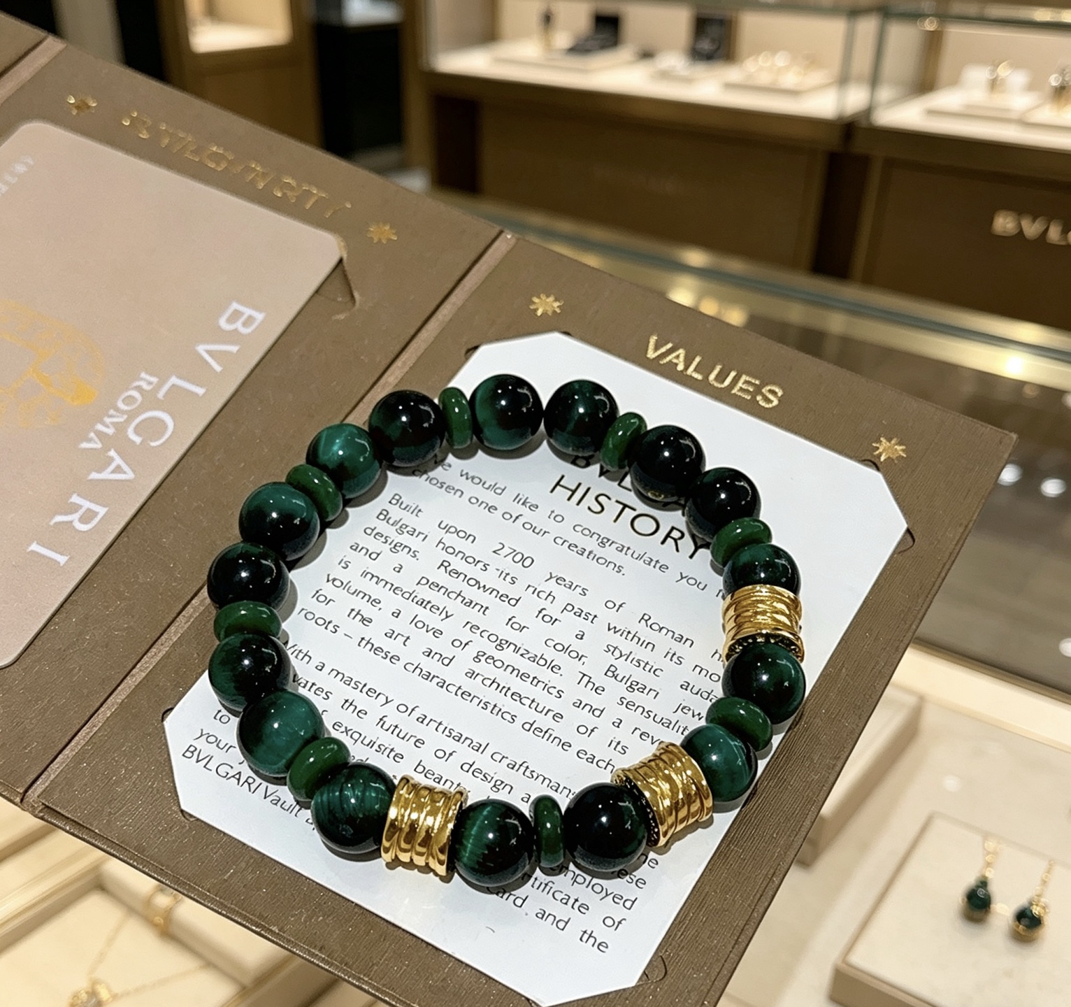 宝格丽 Bvlgari 传世高定珠宝耳环项链戒指首饰 #0DD9B9DD 8