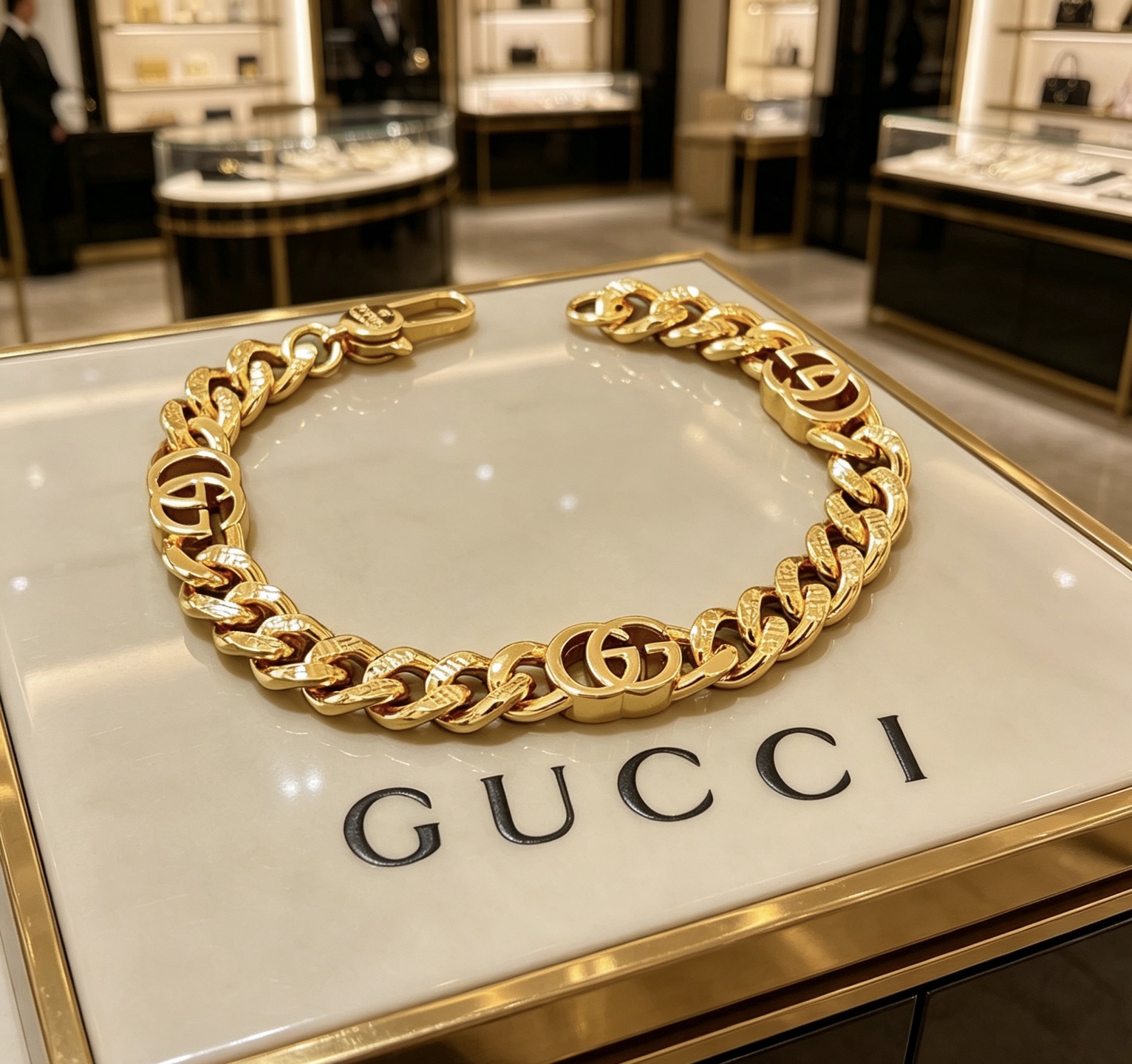 NO:767380,Batch. The latest Gucci bracelet is the latest classic style. It is exquisite regardless of style and texture. It is absolutely top-notch. You can understand the original logo at a glance. It is super nice. It is a must-have for matching clothes. It is a must-have item for men and women. The size is 18.20.22.24 cm. It can also be changed to other sizes. Boutique jewelry, gucci, gucci, bracelet.19860909批. 最新出炉 Gucci古驰手链最新款的经典款 精致无论款式 质感 都是绝对的顶尖feel 只要看一眼就懂了原版logo 超 nice 搭配衣服必选择,男女同款必备神器 码数18.20.22.24厘米 还可以改其他尺寸,饰品精品,gucci,gucci,bracelet,Jewelry