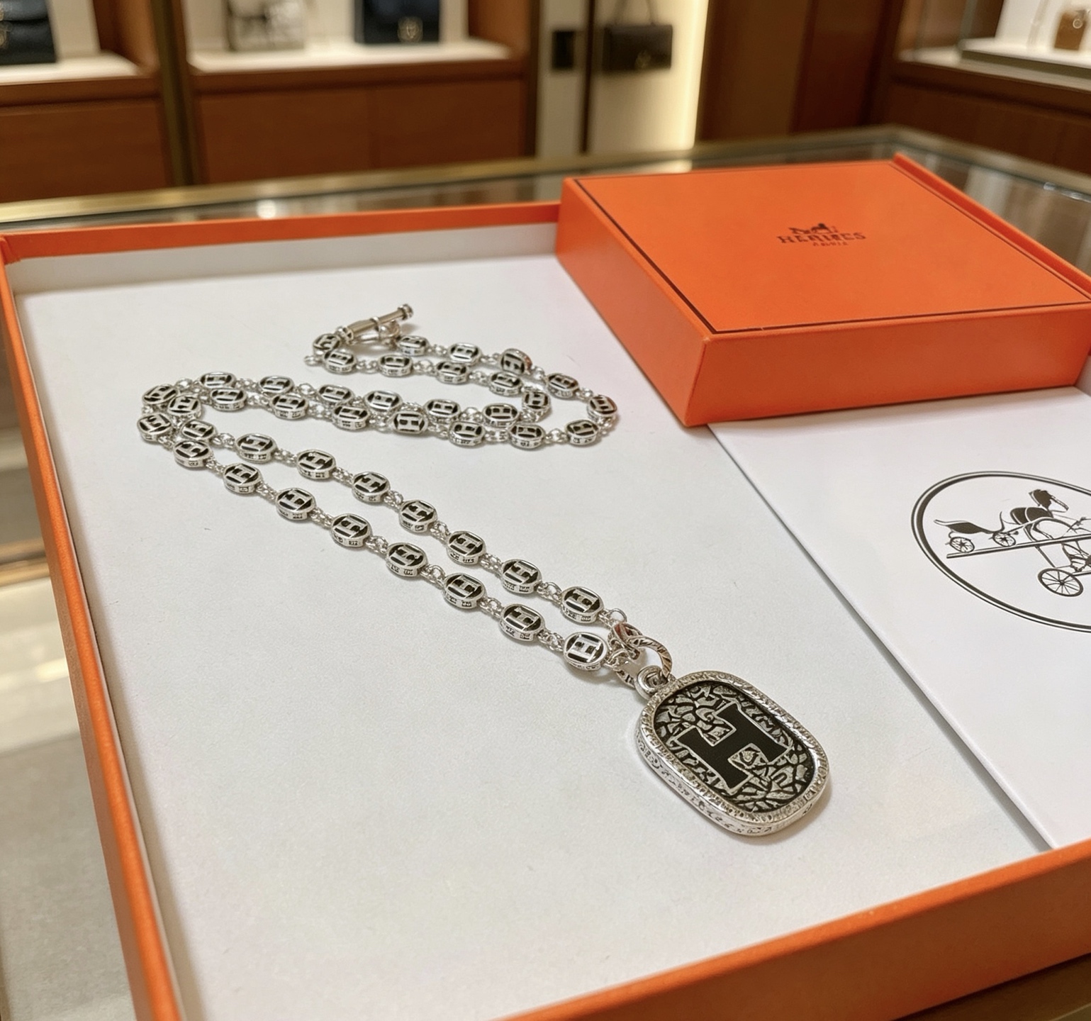 Hermes Jewelry 。 HERMES Hermes H . ！ — photo 9