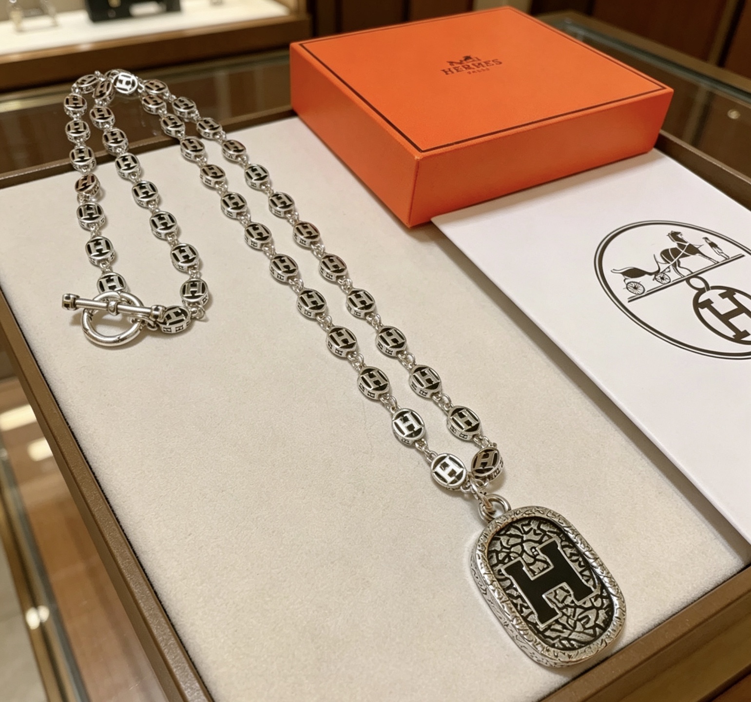 Hermes Jewelry 。 HERMES Hermes H . ！ — photo 2