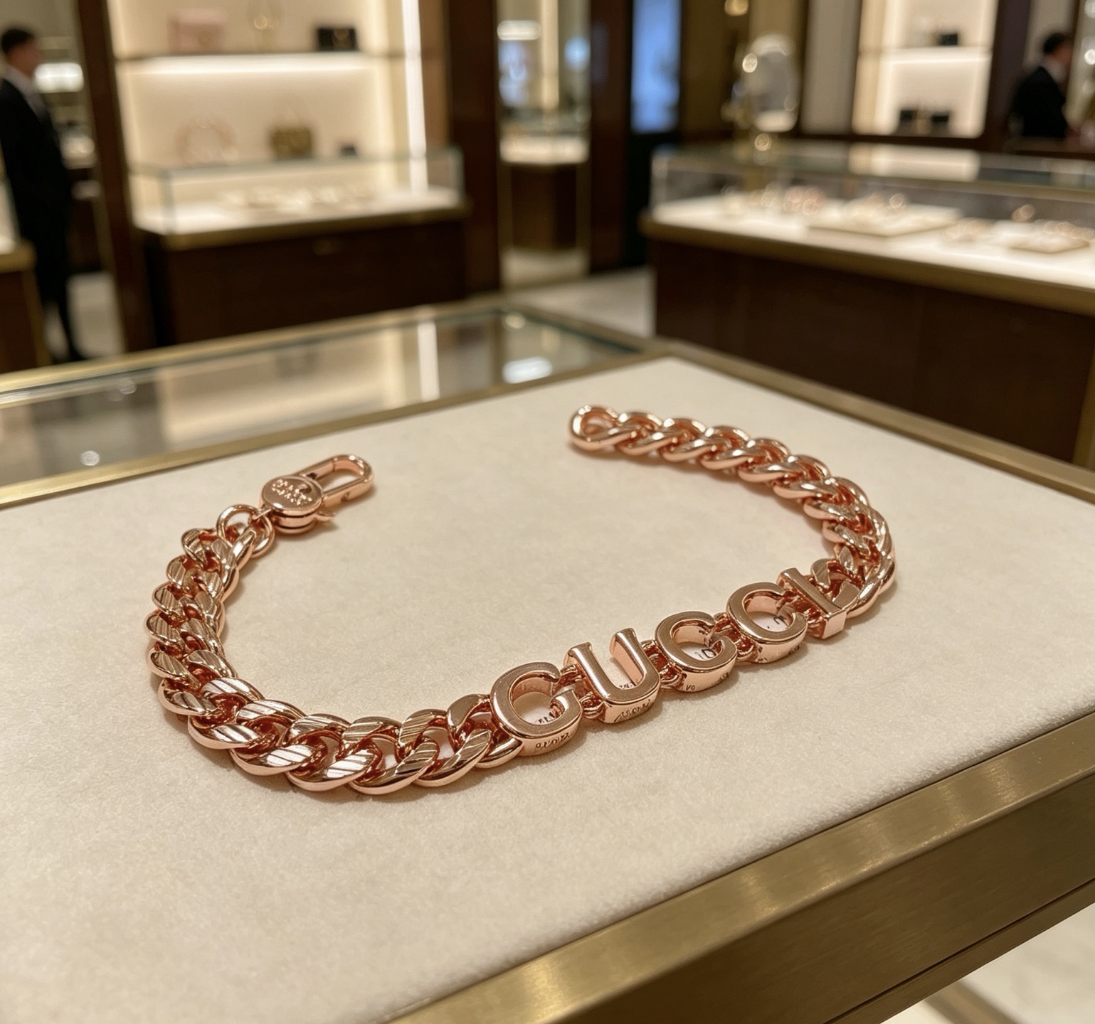 NO:818265,Batch. The latest Gucci bracelet recommended by Gucci is released. The latest classic model of Gucci bracelet is exquisite, regardless of style and texture. It is absolutely top-notch. You can understand the original logo at a glance. Super nice. The best choice to match clothes, a must-have artifact for men and women. Simple and elegant, low-key and luxurious. Size 18.20. 22.24 cm, fine jewelry, gucci, gucci, bracelet19860909批. 古驰推荐款最新古驰手链出炉 Gucci古驰手链最新款的经典款 精致无论款式 质感 都是绝对的顶尖feel 只要看一眼就懂了原版logo 超 nice 搭配衣服最佳的选择,男女同款必备神器 简单又大气,低调显奢华 码数18.20. 22. 24厘米,饰品精品,gucci,gucci,bracelet,Jewelry