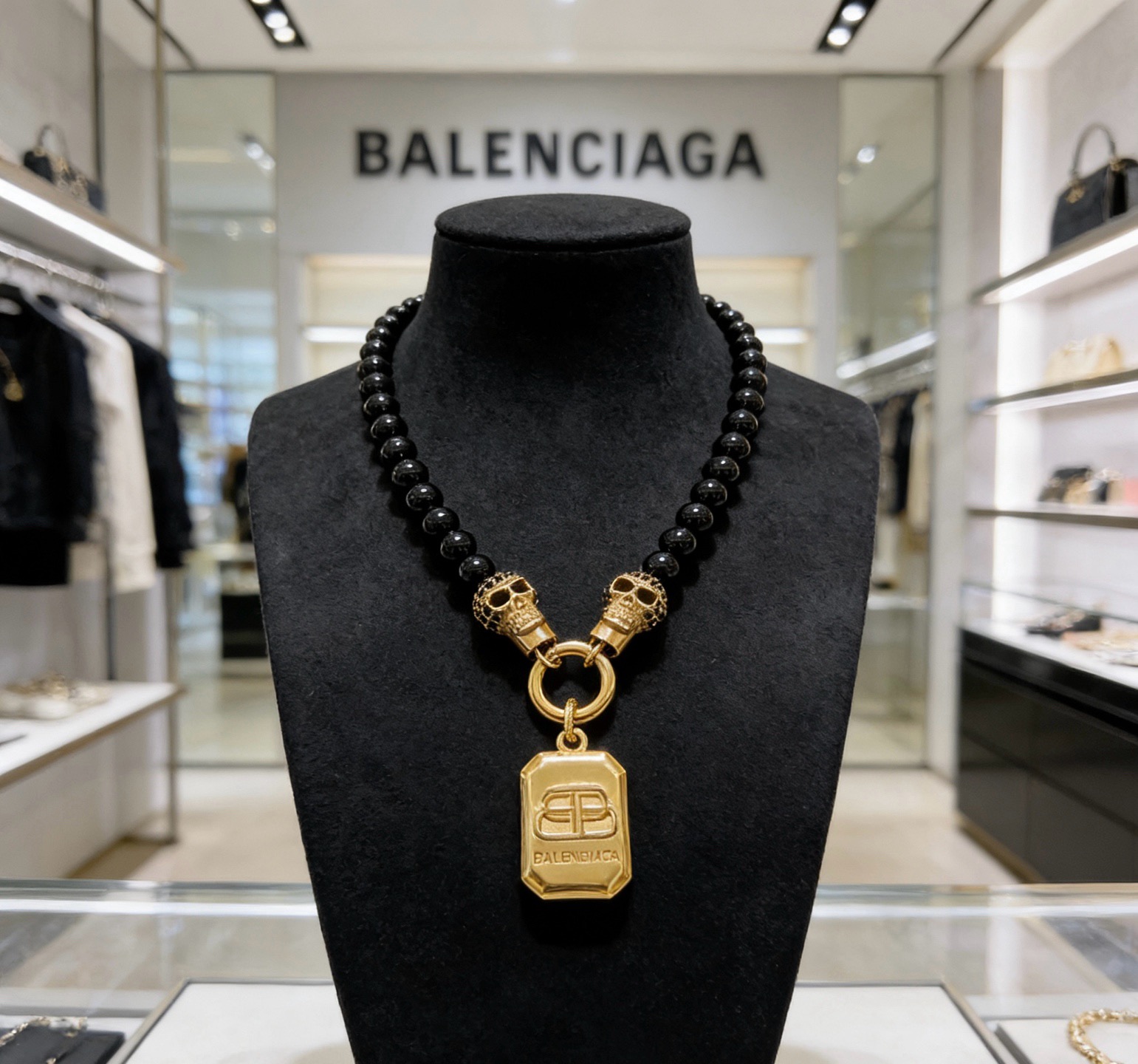 NO:818339,Batch of original single goods, new products, Balenciaga necklace, Balenciaga new necklace counter, consistent details, fine workmanship, every detail process is in place, fine design craftsmanship, hot models shipped, unique design, retro style, Balenciaga necklace, jewelry boutique, balenciaga, balenciaga, necklace19860909批原单货新品 巴黎世家项链 Balenciaga 新款项链专柜一致 细节做工精细 每个细节流程到位 设计工艺精细 火爆款出货 设计独特 复古风格 巴黎世家项链,饰品精品,balenciaga,balenciaga,necklace,Jewelry