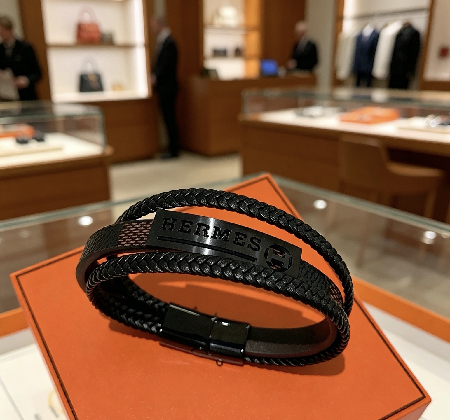 NO:818008,Batch New Product Release Hermès Leather Cord Bracelet The latest model of pure handmade leather material is of higher quality. The same style as the star Anger Forest series Hermès bracelet classic series 18k gold bracelet bracelet. The details are distressed. The non-market sand surface version. This one has been out. The best-selling model in Hermès. It is very good to match trendy clothes, high-quality jewelry, hermes, and bracelets.19860909批 新品发售 爱马仕皮绳手环最新款纯手工皮材质档次更高明星同款Anger Forest系列爱马仕手链经典款系列18k金手链手绳 细节对版做旧处理 非市面沙面版型 这款一直在出 爱马仕里面热卖款 非常好搭配潮流衣服,饰品精品,hermes,bracelet,Jewelry