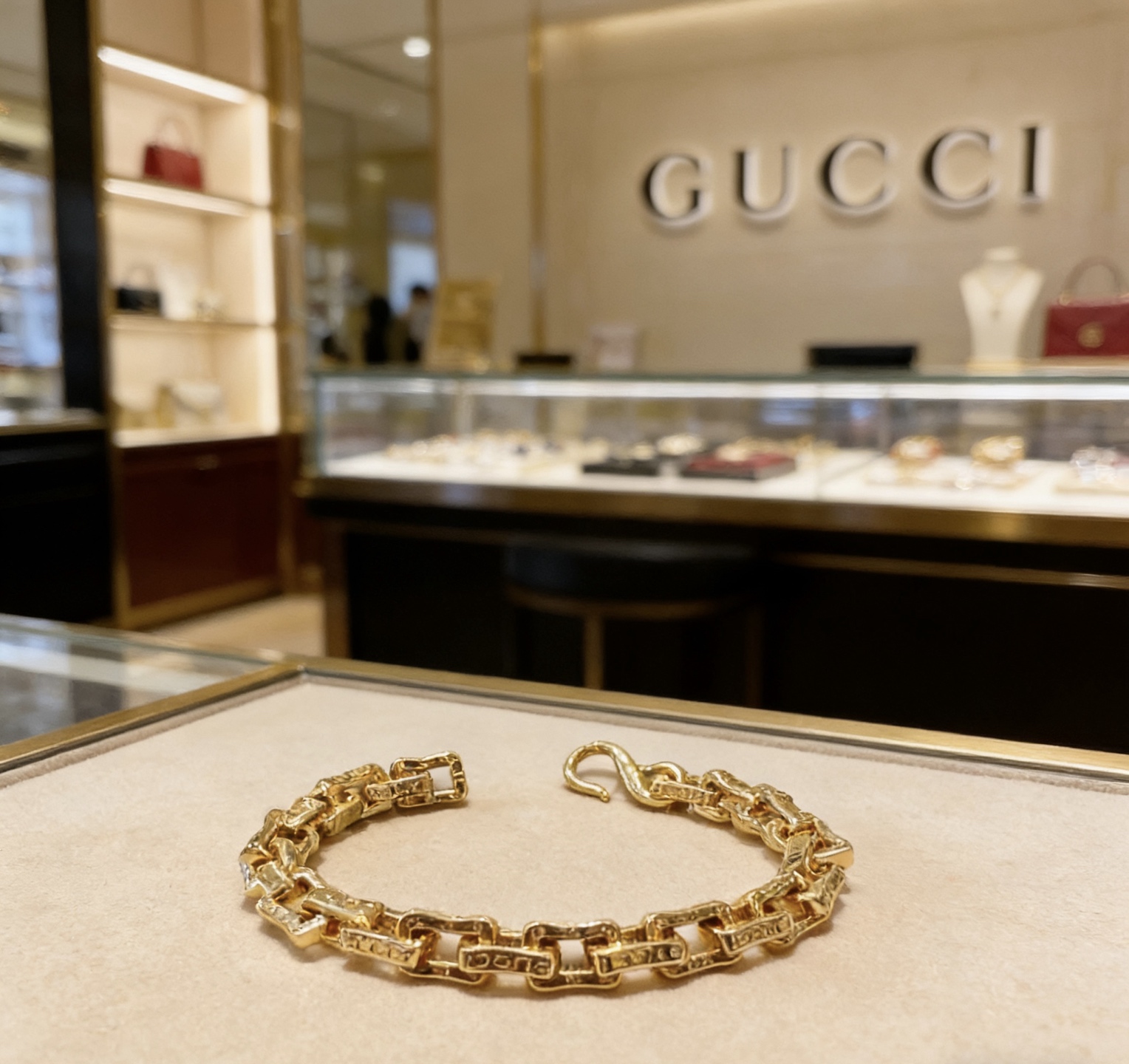 NO:862448,Batch. The latest tycoon version of the bracelet. Pay attention to the details and the sparkling sand effect. Exclusive high-quality Gucci bracelet. The latest classic style. Exquisite regardless of style and texture. It has an absolutely top-notch feel. You can understand it at a glance. Super nice. The best choice to match clothes. A must-have artifact for men and women. The size is 17 to 24 centimeters. Boutique jewelry, gucci, gucci, bracelet.19860909批. 最新出炉土豪版手链 认准细节链身闪沙效果 独家高品质 Gucci古驰手链最新款的经典款 精致无论款式 质感 都是绝对的顶尖feel 只要看一眼就懂了超 nice 搭配衣服最佳的选择,男女同款必备神器 码数17到24公分,饰品精品,gucci,gucci,bracelet,Jewelry