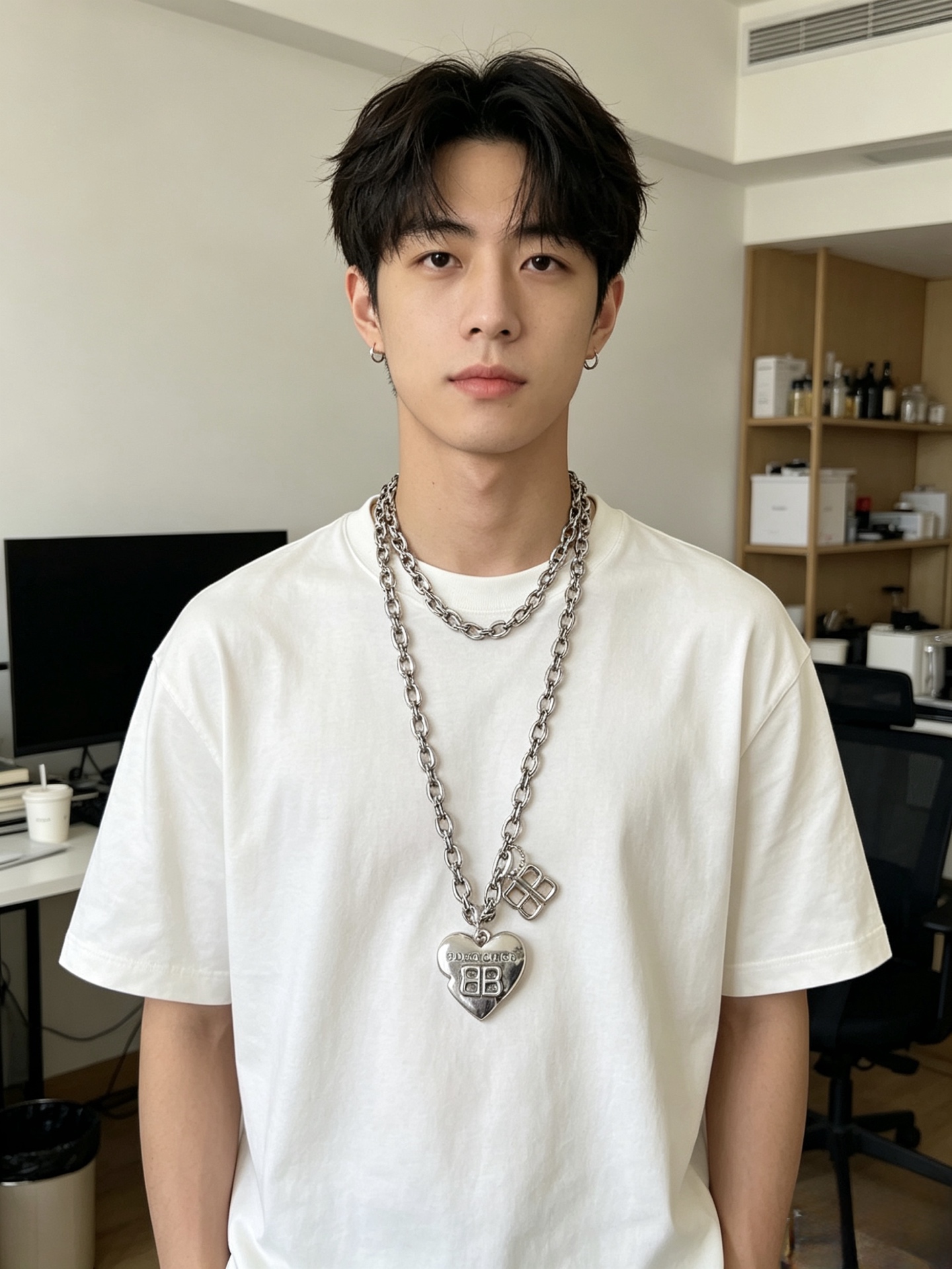 原单货🔹🔹新品 巴黎世家项链 Balenciaga 新款项链🔹专柜一致 细节做工精细 每个细节流程到位 