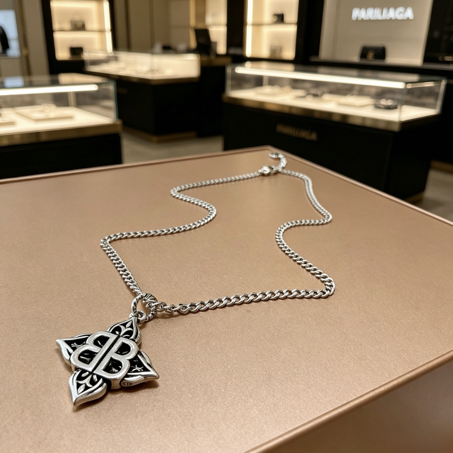 原单货🔹🔹新品 巴黎世家项链 Balenciaga 新款项链🔹专柜一致 细节做工精细 每个细节流程到位 