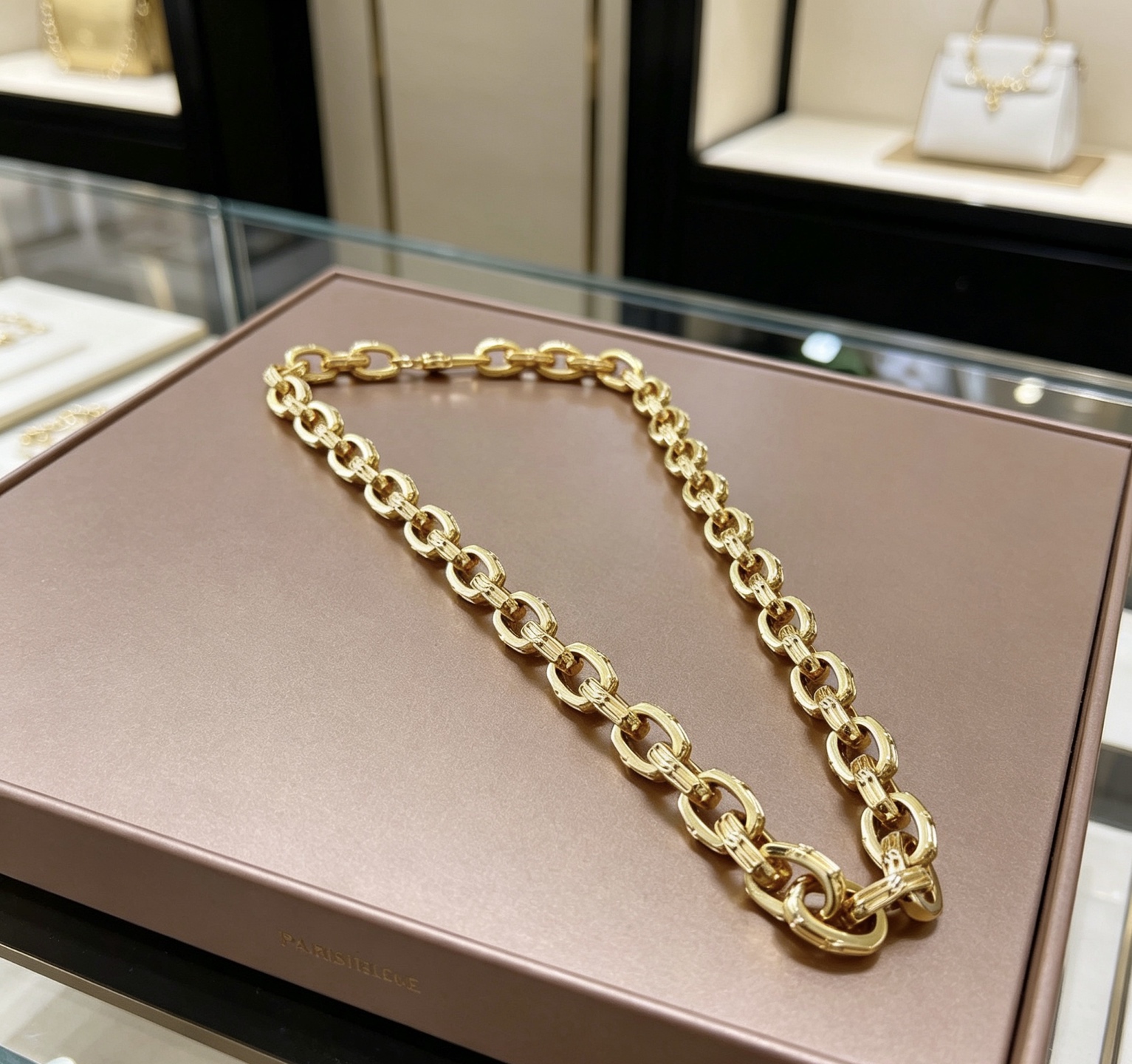 原单货🔹🔹新品 巴黎世家项链 Balenciaga 新款项链🔹专柜一致 细节做工精细 每个细节流程到位 