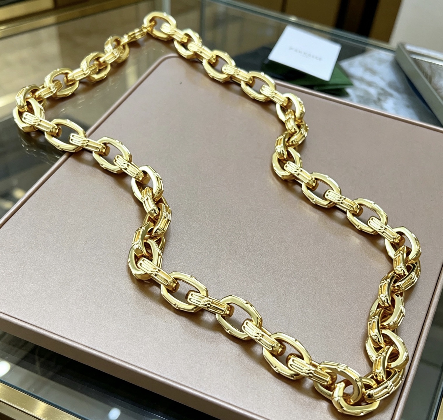 原单货🔹🔹新品 巴黎世家项链 Balenciaga 新款项链🔹专柜一致 细节做工精细 每个细节流程到位 