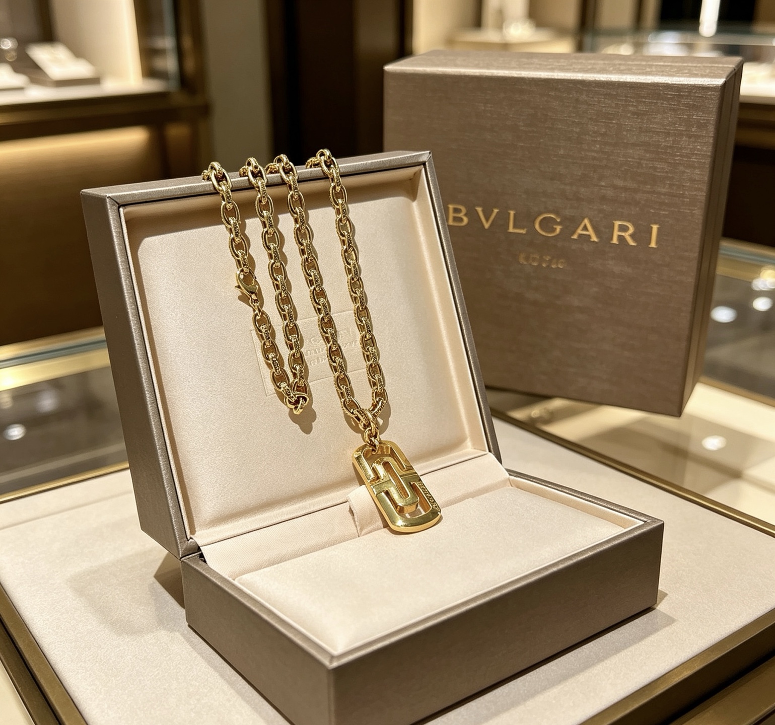 宝格丽项链V金材质 BVLGARI宝格丽 DIVAS‘ DREAM 系列 品相完美，细节无敌，那种独特的