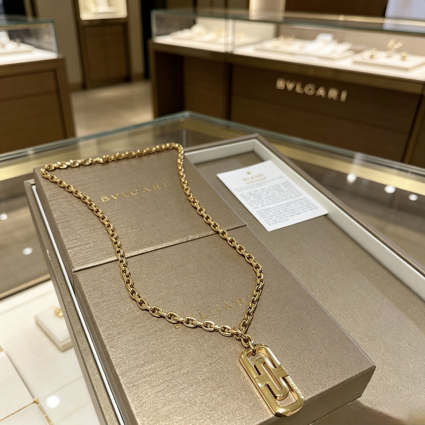 宝格丽项链V金材质 BVLGARI宝格丽 DIVAS‘ DREAM 系列 品相完美，细节无敌，那种独特的