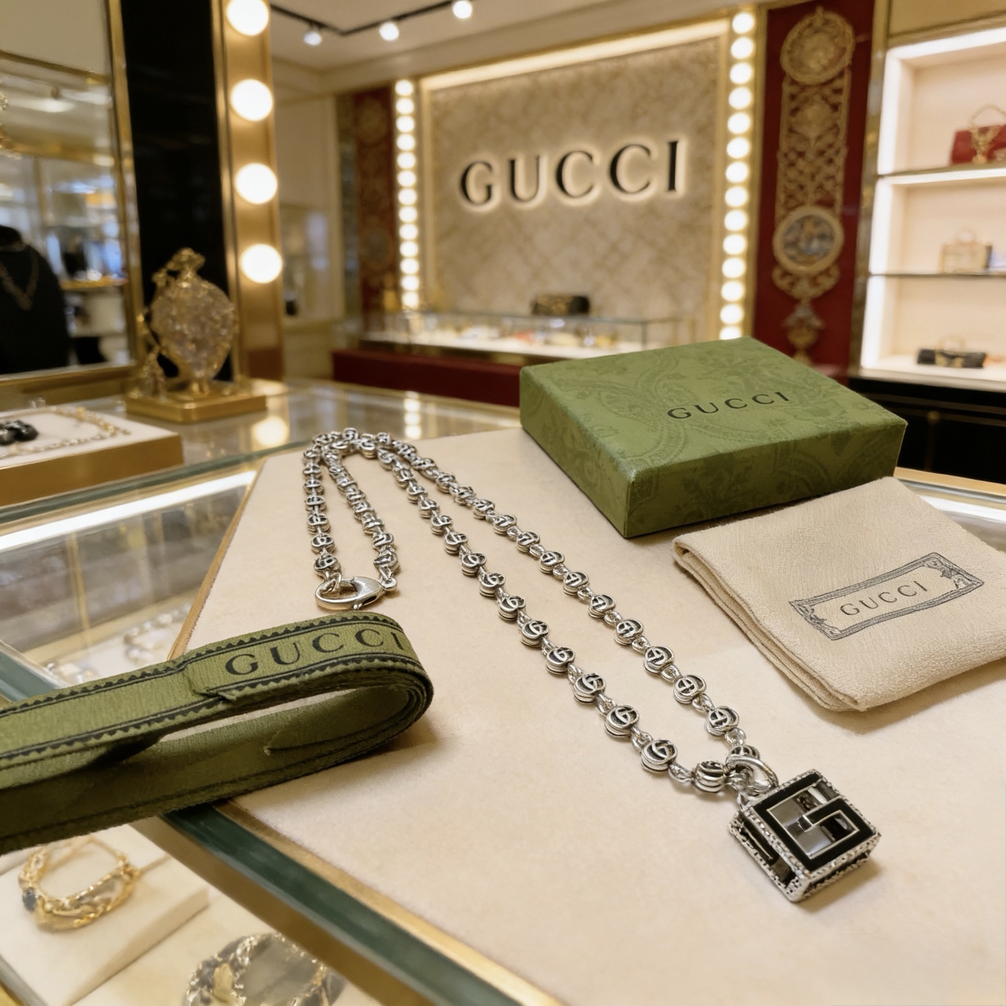 NO:862732,Batch of new products released. The latest chain of Gucci necklace has a higher grade. The same model as the star Anger Forest series, double G classic design concept necklace series, retro silver necklace. The details are distressed. The shiny version is not available in the market. This one has been released. It is a best-selling model in Gucci. It is very good to match with trendy clothes, fine jewelry, gucci, necklace.19860909批新品发布 古驰项链最新款链条档次更高明星同款Anger Forest系列双G经典款设计理念项链系列复古银项链 细节对版做旧处理 非市面亮面版型 这款一直在出 古驰里面热卖款 非常好搭配潮流衣服,饰品精品,gucci,necklace,Jewelry