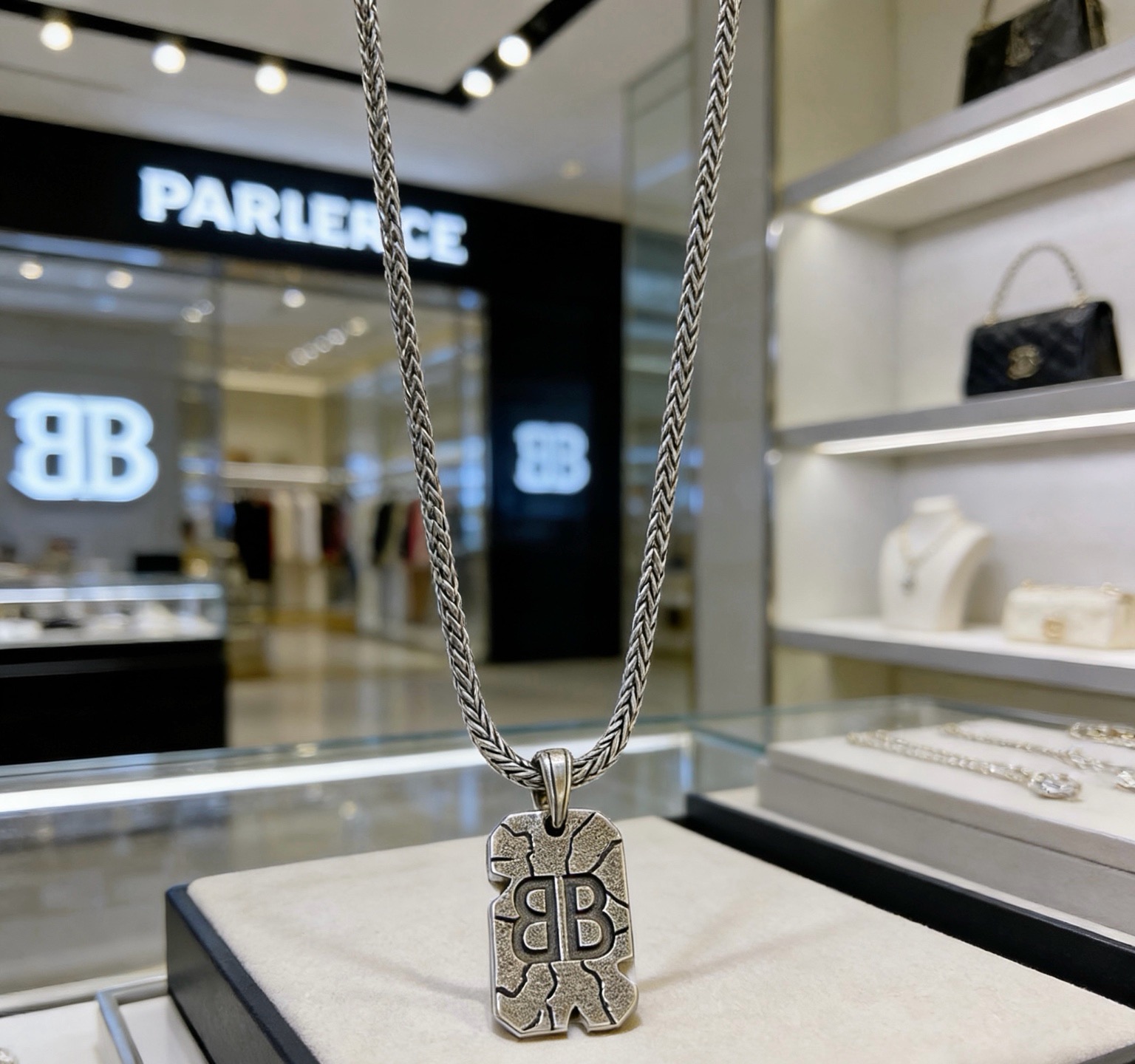 原单货🔹🔹新品 巴黎世家项链 Balenciaga 新款项链🔹专柜一致 细节做工精细 每个细节流程到位 