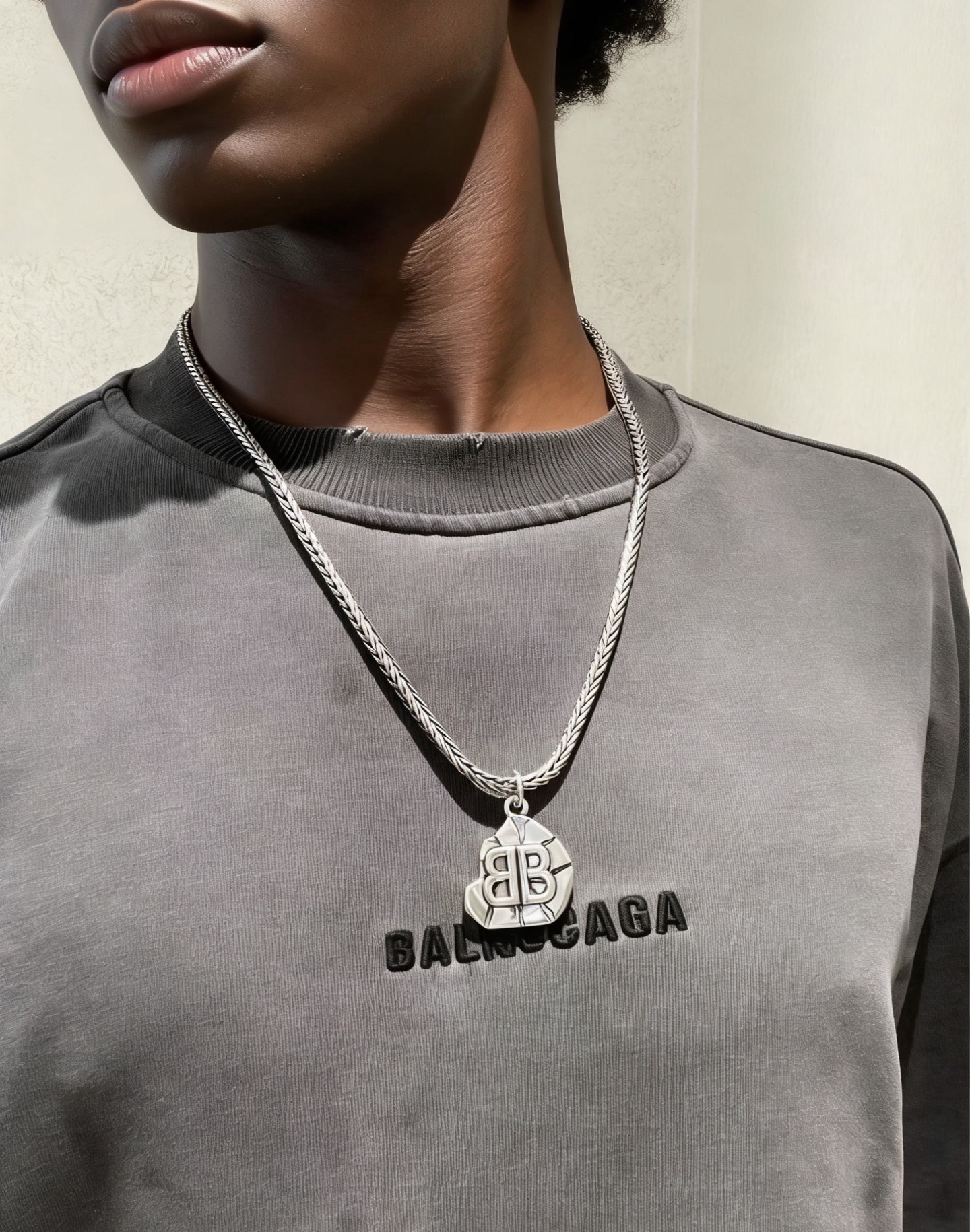 原单货🔹🔹新品 巴黎世家项链 Balenciaga 新款项链🔹专柜一致 细节做工精细 每个细节流程到位 