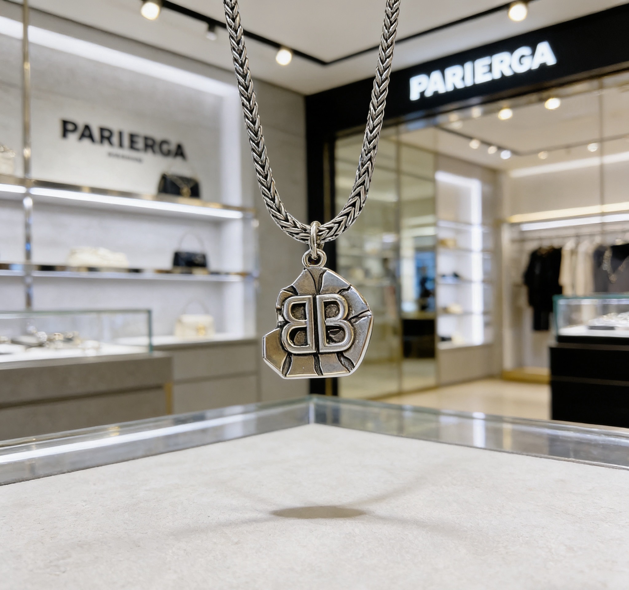 原单货🔹🔹新品 巴黎世家项链 Balenciaga 新款项链🔹专柜一致 细节做工精细 每个细节流程到位 