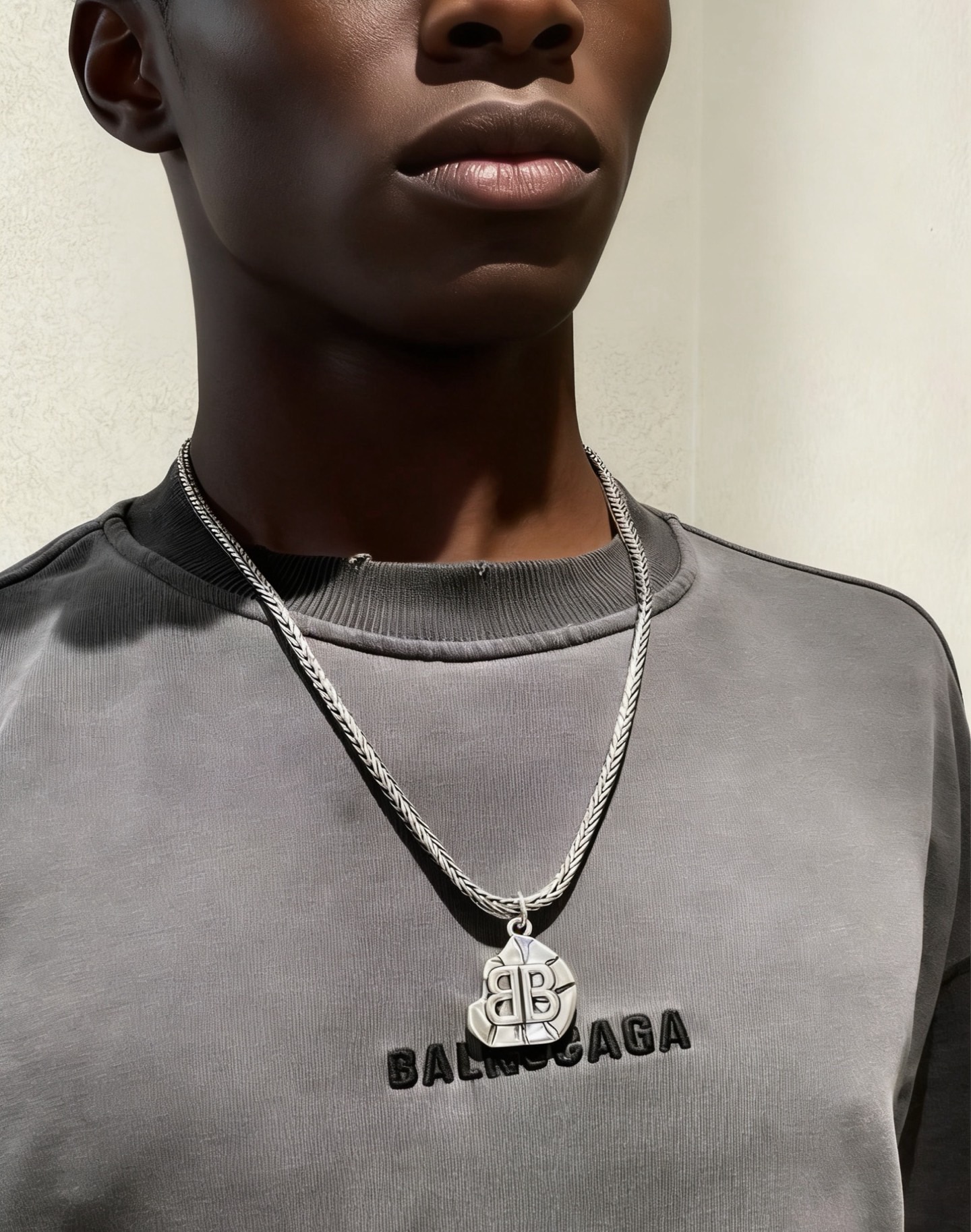 原单货🔹🔹新品 巴黎世家项链 Balenciaga 新款项链🔹专柜一致 细节做工精细 每个细节流程到位 