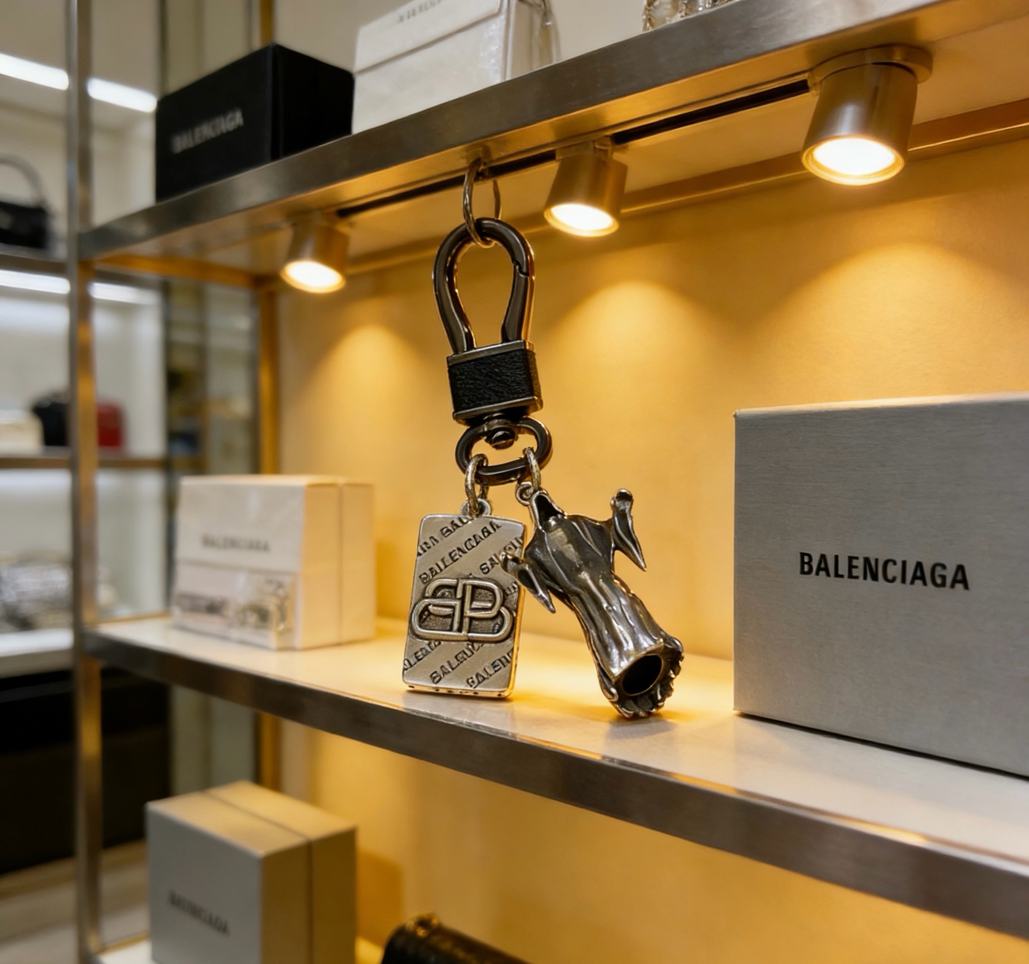 NO:862178,The first batch of new products released Balenciaga bag charm keychain Balenciaga keychain The latest bag charms are of a higher grade and are the same style as celebrities Classic co-branded design concept keychain series The details are distressed and not available in the market Glossy version This one has been on the market. The best-selling model in Balenciaga. Very good match with trendy backpacks, jewelry boutiques, balenciaga, backpacks, keychain19860909批新品发布 巴黎世家包包挂饰钥匙扣 巴黎世家钥匙扣 最新款包包挂饰档次更高明星同款 经典款联名设计理念钥匙扣系列 细节对版做旧处理 非市面亮面版型 这款一直在出 巴黎世家里面热卖款 非常好搭配潮流背包,饰品精品,balenciaga,backpacks,keychain,Jewelry