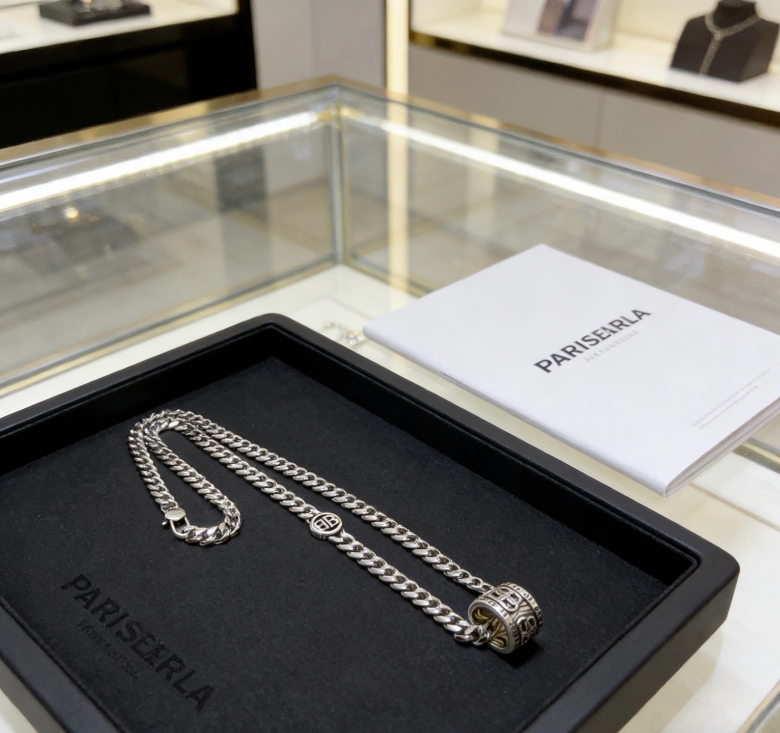 原单货🔹🔹新品 巴黎世家项链 Balenciaga 新款项链🔹专柜一致 细节做工精细 每个细节流程到位 