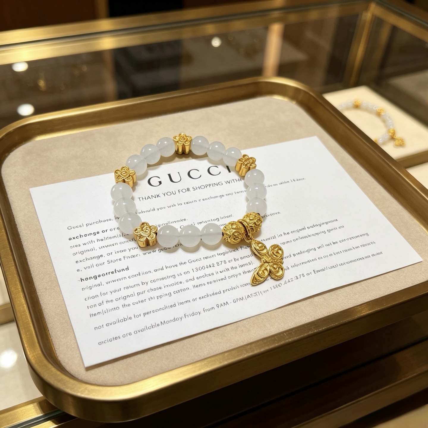 最新出炉土豪版玛瑙手链 认准细节 独家高品质🌼 Gucci古驰手链最新款的经典款 精致无论款式 质感 都