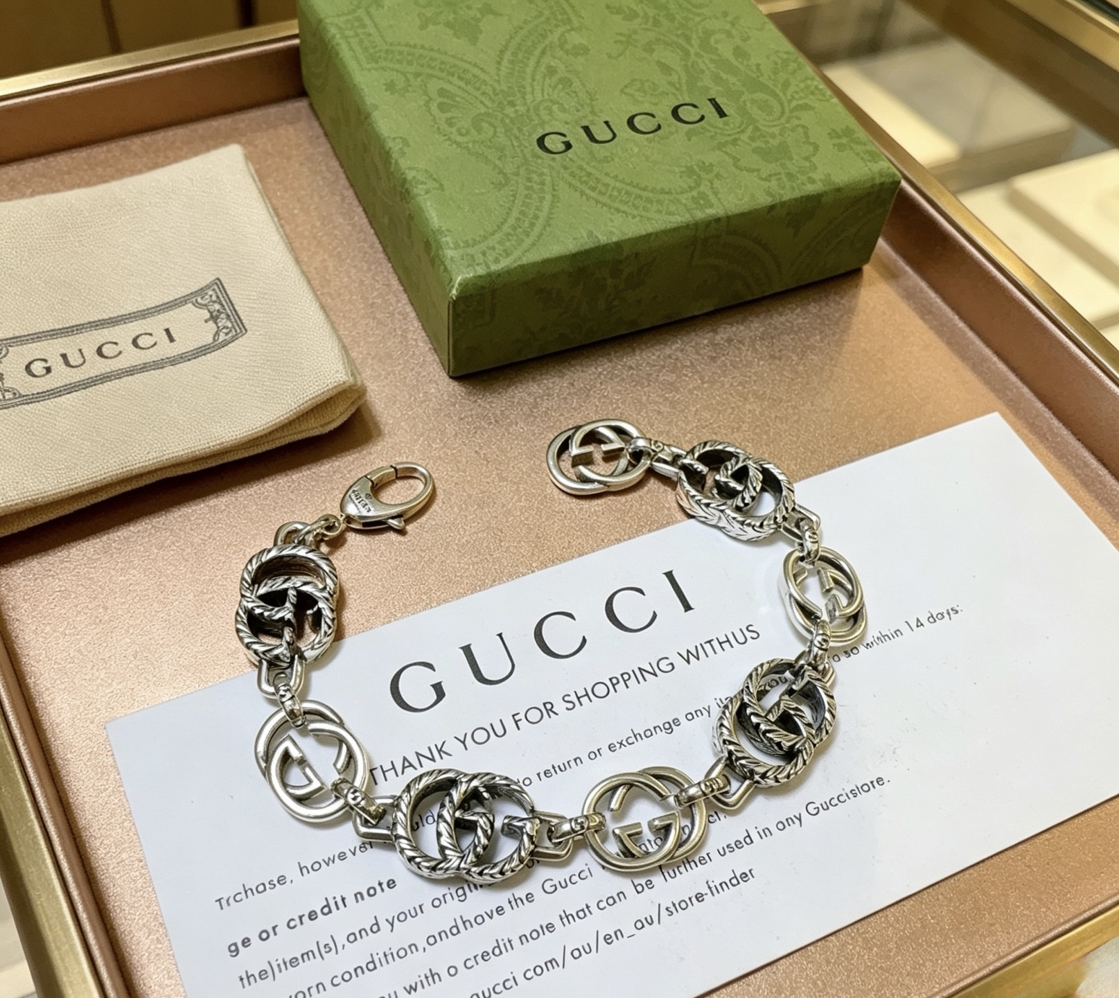 最新出炉土豪版手链 认准细节 独家高品质🌼 Gucci古驰手链最新款的经典款 精致无论款式 质感 都是绝