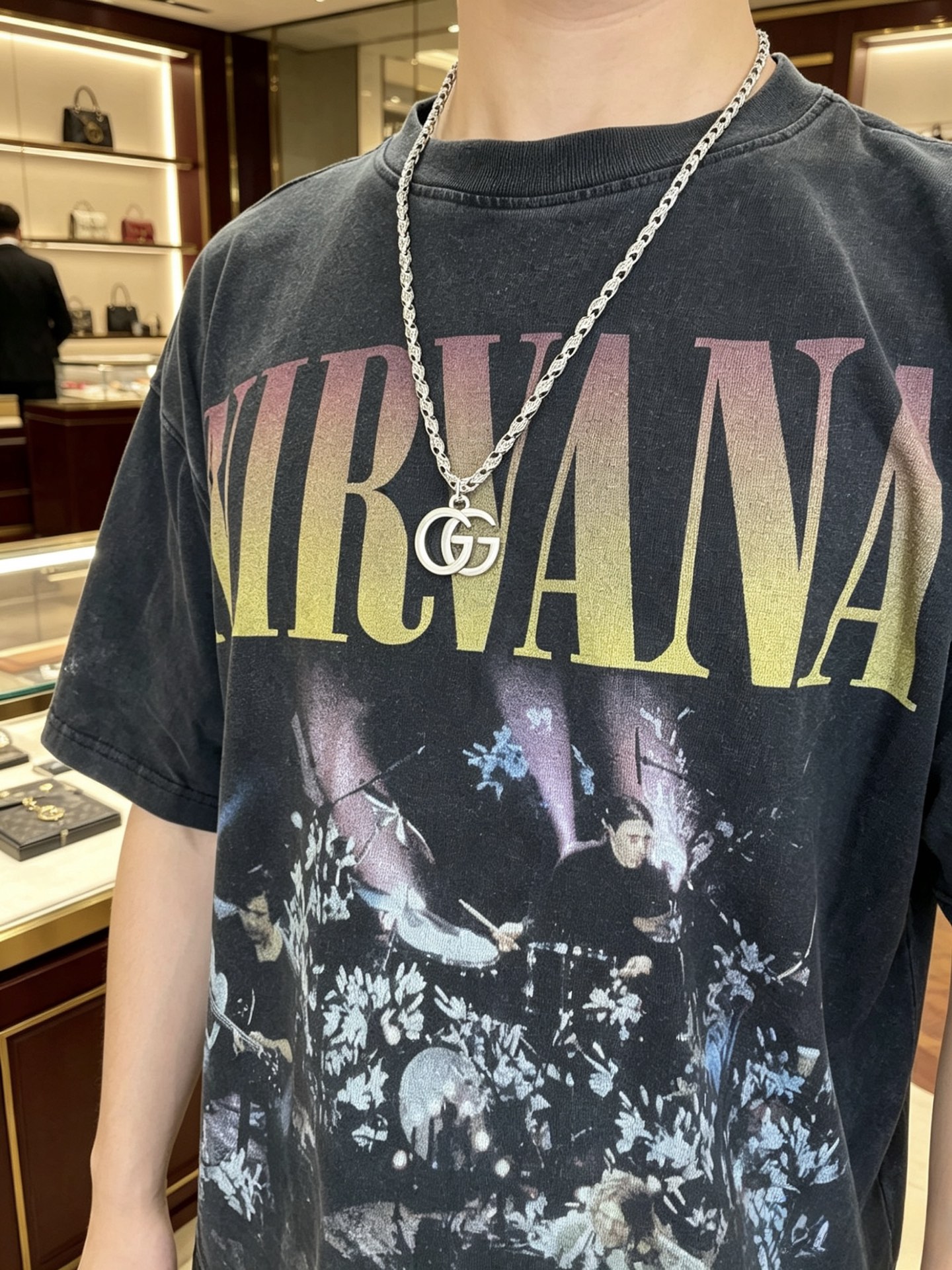 🔥🔥不爆不发 抖音带货网红首选 𝐆𝐮𝐜𝐜𝐢古驰项链最新款链条档次更高明星同款Anger Forest系列 🔥🔥不爆不发 抖音带货网红首选 𝐆𝐮𝐜𝐜𝐢古驰项链最新款链条档次更高明星同款Anger Forest系列