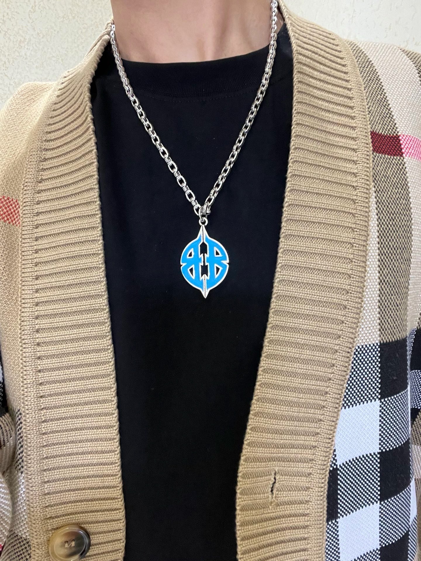 原单货🔹🔹新品 巴黎世家项链 Balenciaga 新款项链🔹专柜一致 细节做工精细 每个细节流程到位 