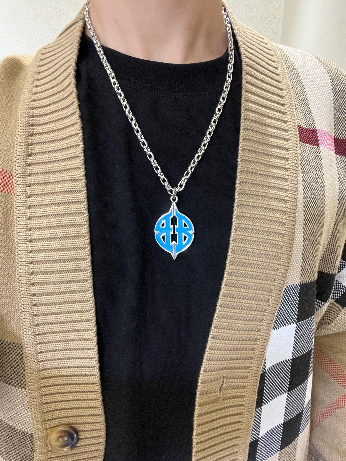 原单货🔹🔹新品 巴黎世家项链 Balenciaga 新款项链🔹专柜一致 细节做工精细 每个细节流程到位 