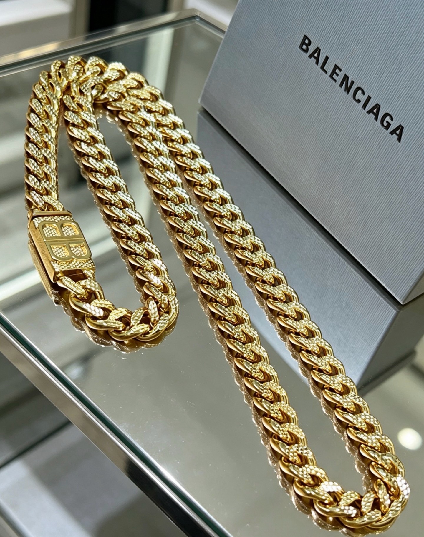 原单货🔹🔹新品 巴黎世家项链 Balenciaga 新款项链🔹专柜一致 细节做工精细 每个细节流程到位 