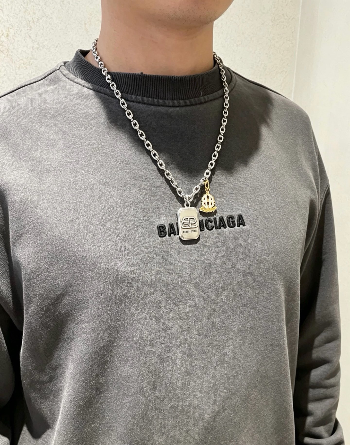原单货🔹🔹新品 巴黎世家项链 Balenciaga 新款项链🔹专柜一致 细节做工精细 每个细节流程到位 