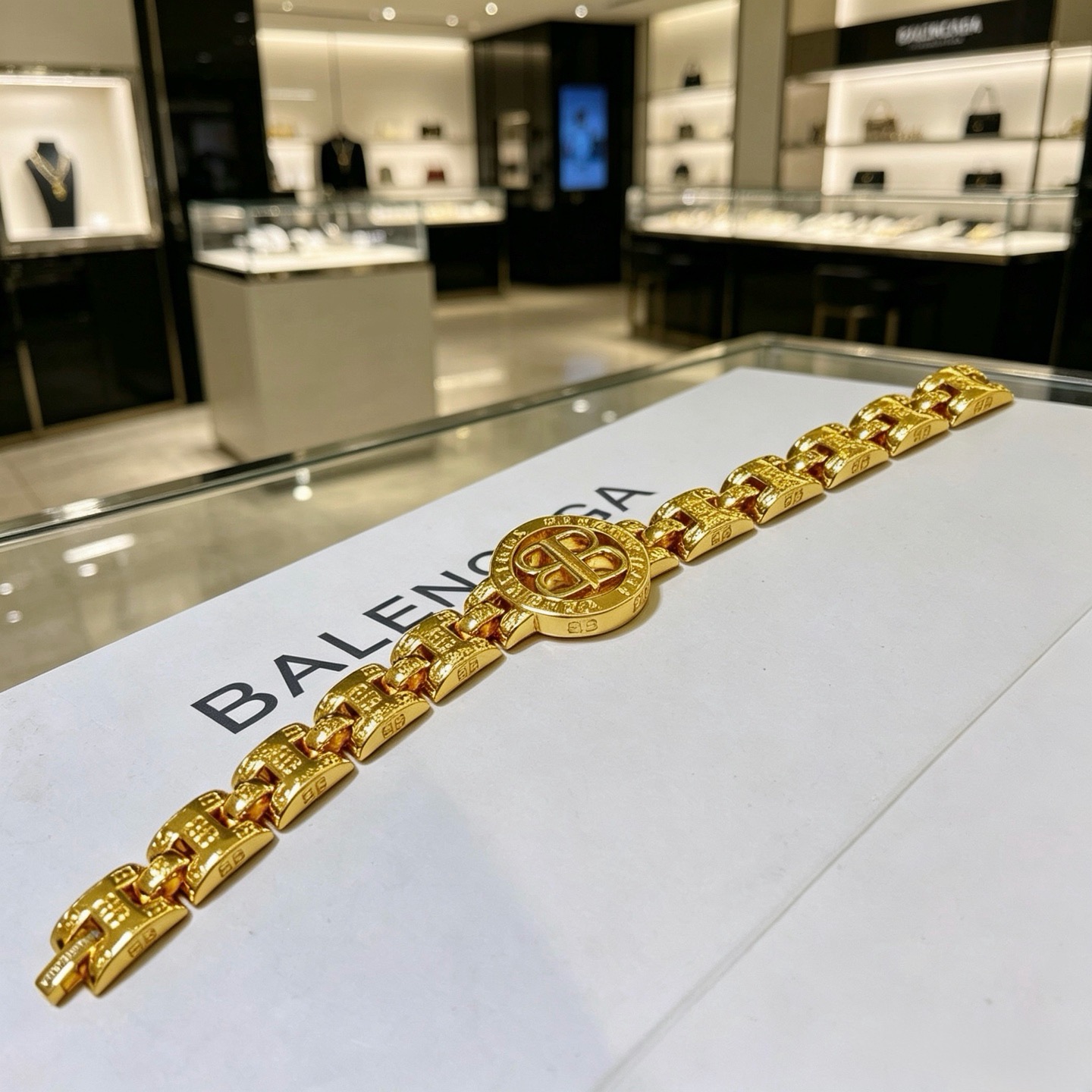原单货🔹🔹新品 巴黎世家手链Balenciaga手链🔹专柜一致巴黎世家手链 男士火爆款出货 设计独特 前