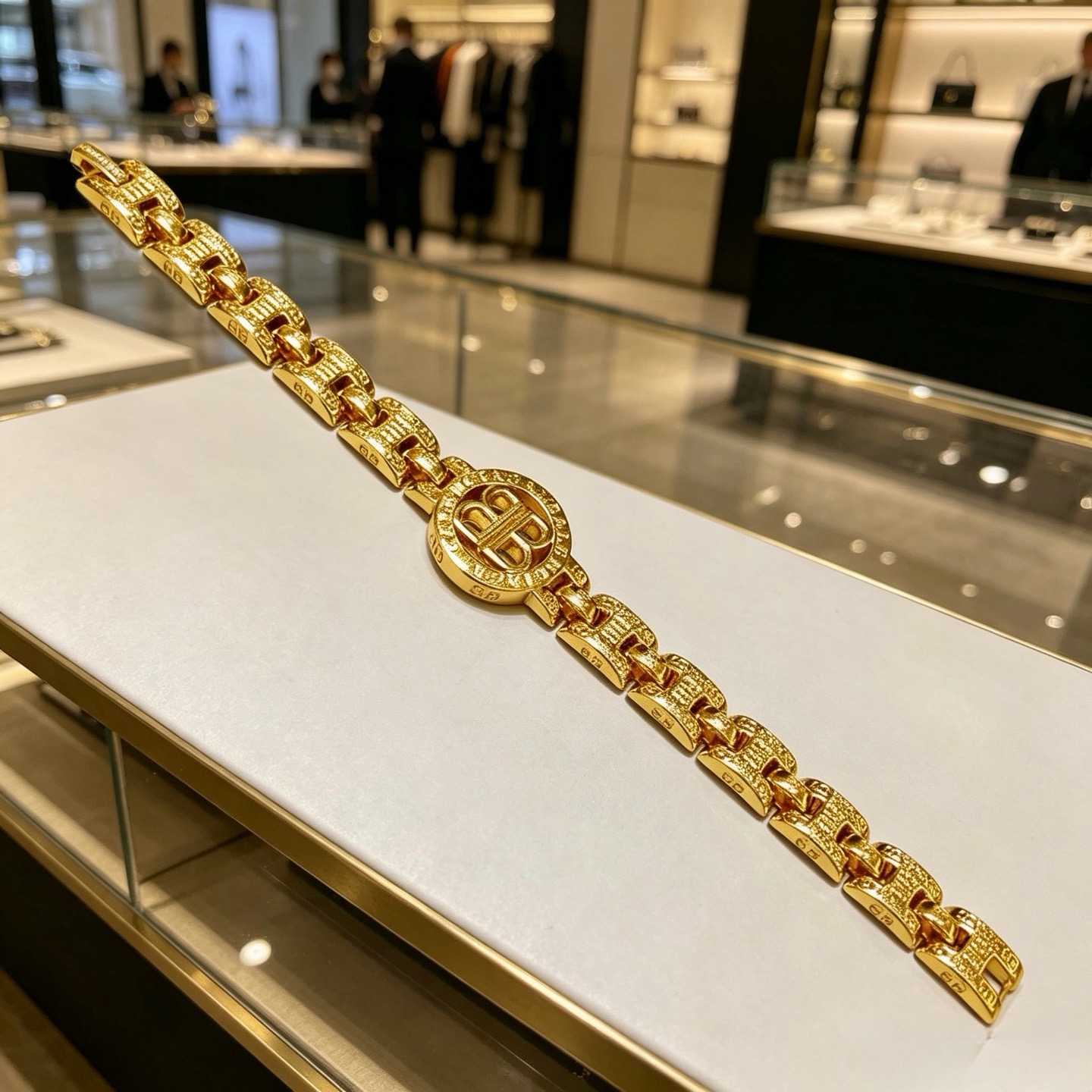 原单货🔹🔹新品 巴黎世家手链Balenciaga手链🔹专柜一致巴黎世家手链 男士火爆款出货 设计独特 前
