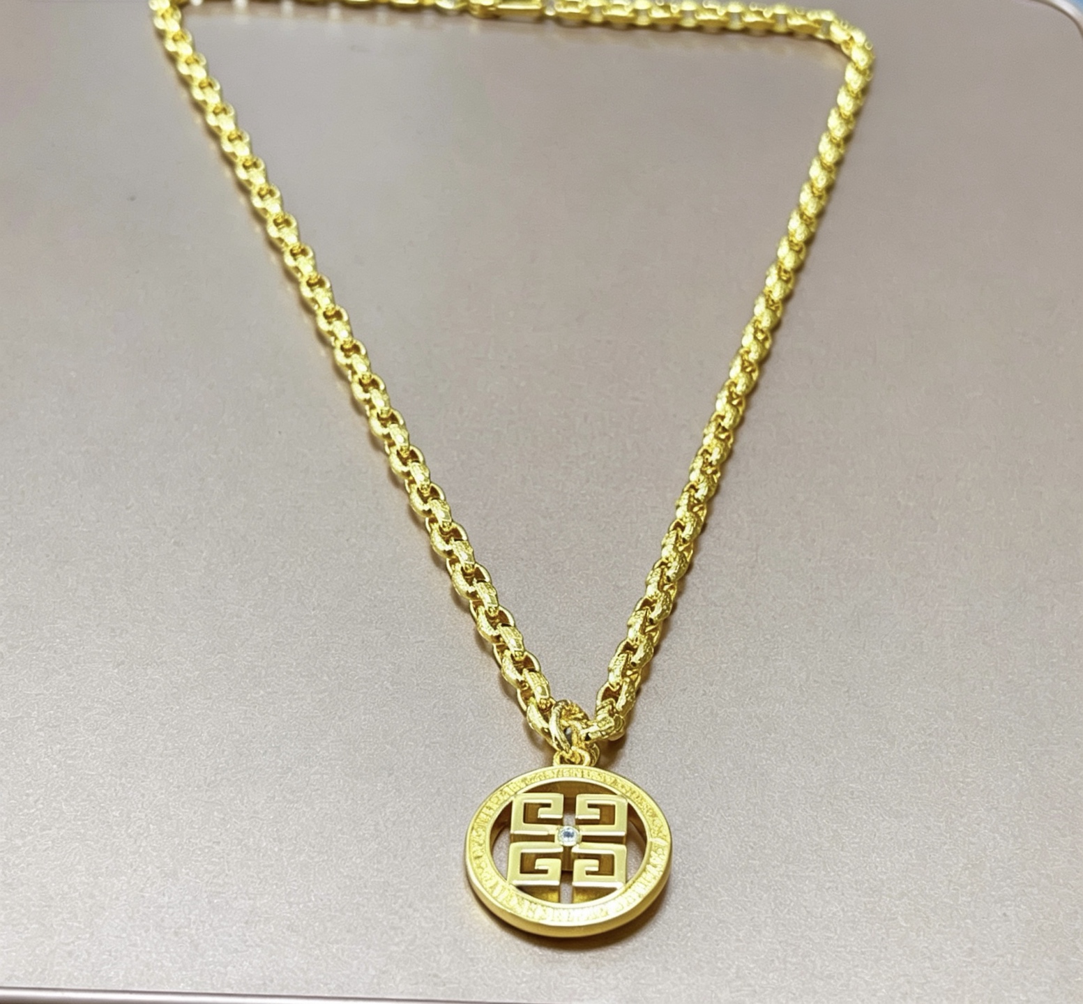 原单货🔹🔹新品 纪梵希项链GIVENCHY新款项链🔹专柜一致 细节做工精细 每个细节流程到位 设计工艺精