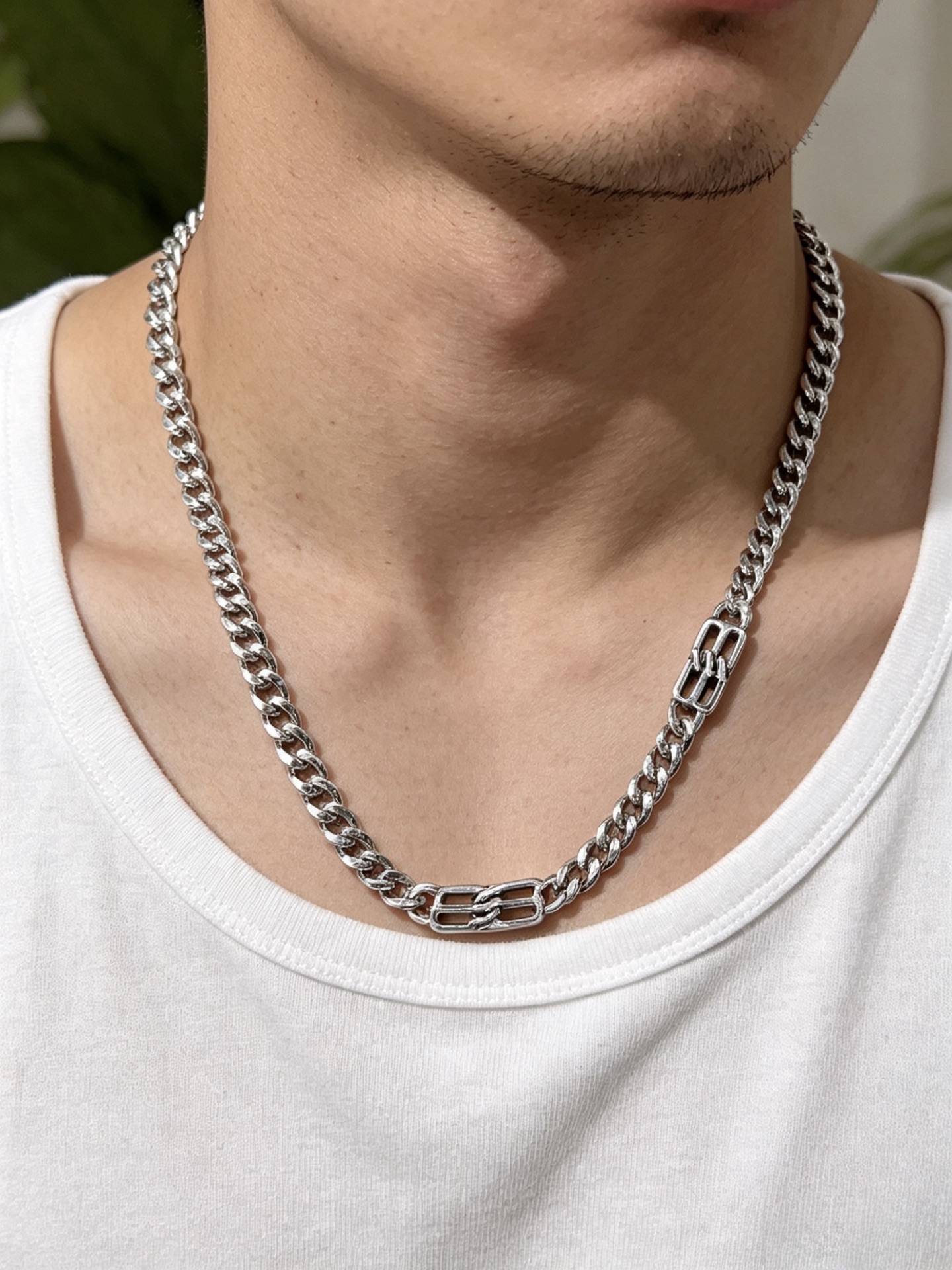 原单货🔹🔹新品 巴黎世家项链 Balenciaga 新款项链🔹专柜一致 细节做工精细 每个细节流程到位 