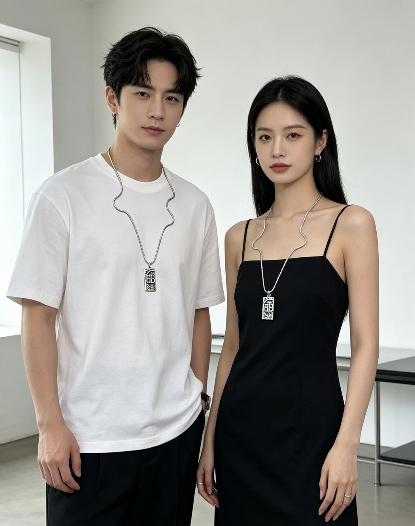 原单货🔹🔹新品 巴黎世家项链 Balenciaga 新款项链🔹专柜一致 细节做工精细 每个细节流程到位 