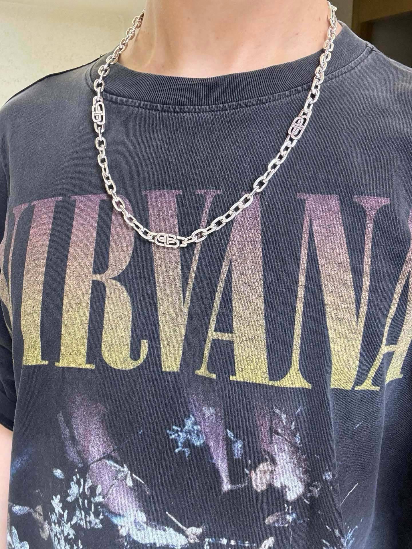 原单货🔹🔹新品 巴黎世家项链 Balenciaga 新款项链🔹专柜一致 细节做工精细 每个细节流程到位 