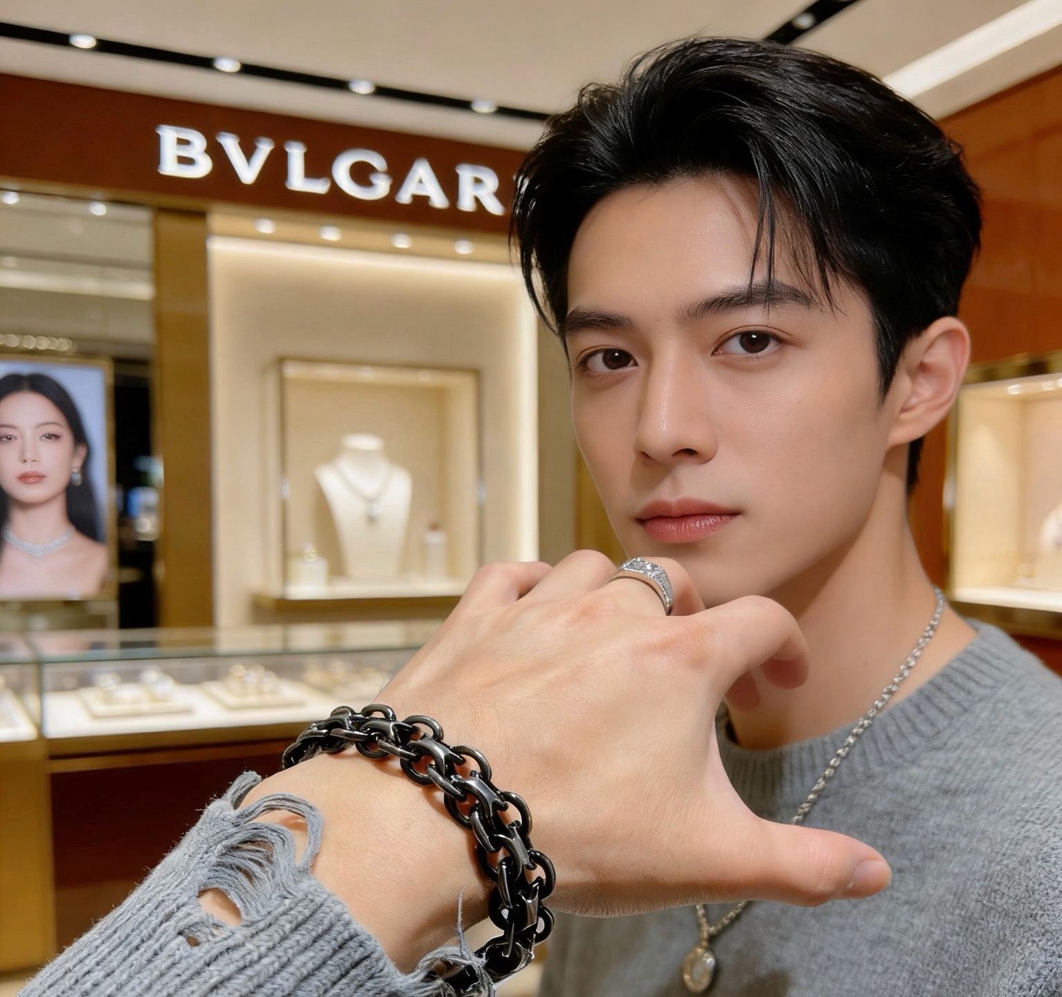 宝格丽 Bvlgari 传世高定珠宝耳环项链戒指首饰 #3F43F157 8