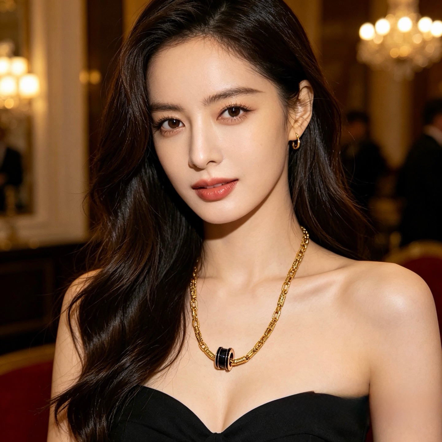 宝格丽项链V金材质 。BVLGARI宝格丽 DIVAS‘ DREAM 系列 品相完美，细节无敌，那种独特