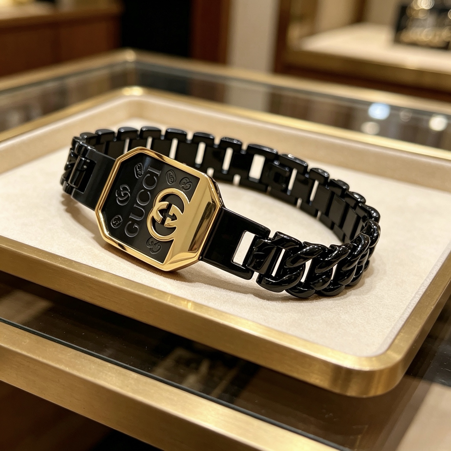 NO:863862,Batch. The latest Gucci bracelet is the latest classic model. It is exquisite regardless of style and texture. It has an absolute top feeling. You can understand the original logo at a glance. It is super nice. It is a good choice for matching with clothes. It is a must-have item for dressing, boutique jewelry, gucci, gucci, bracelet.19860909批. 最新出炉 Gucci古驰手链最新款的经典款 精致无论款式 质感 都是绝对的顶尖feel 只要看一眼就懂了原版logo 超 nice 搭配衣服佳位的选择,穿搭必备神器,饰品精品,gucci,gucci,bracelet,Jewelry