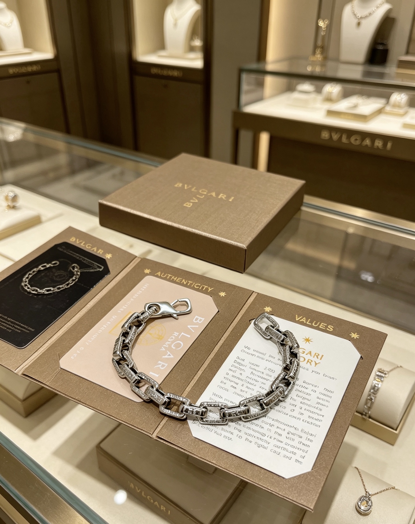 宝格丽手链V金材质 BVLGARI宝格丽 DIVAS‘ DREAM 系列 品相完美，细节无敌，那种独特的