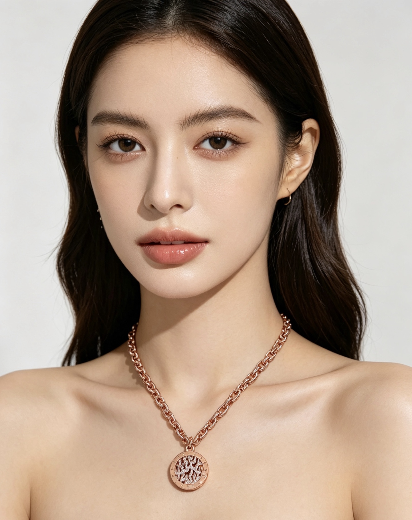 宝格丽项链V金材质 。BVLGARI宝格丽 DIVAS‘ DREAM 系列 品相完美，细节无敌，那种独特