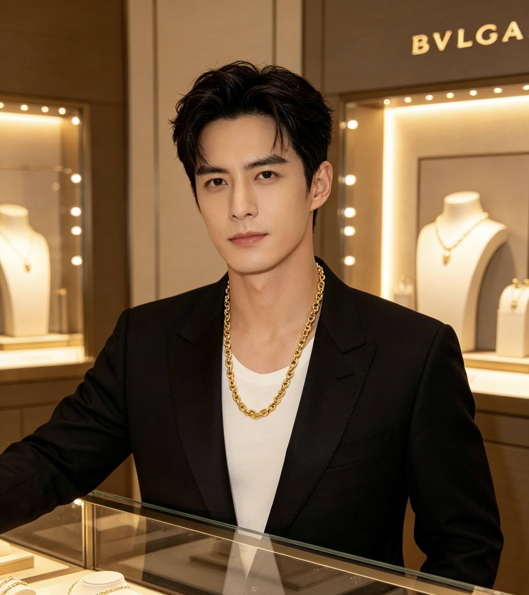 宝格丽项链V金材质 。BVLGARI宝格丽 DIVAS‘ DREAM 系列 品相完美，细节无敌，那种独特