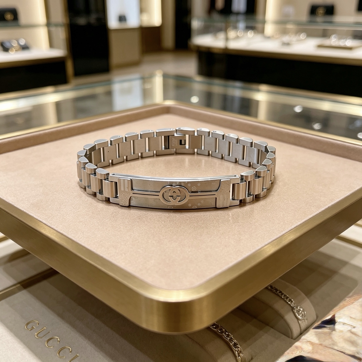 NO:863836,Batch. The latest Gucci bracelet is the latest classic model. It is exquisite regardless of style and texture. It is absolutely top-notch. You can understand the original logo at a glance. It is super nice. The best choice for matching clothes. It is a must-have artifact for men and women. It is a boutique jewelry, gucci, gucci, bracelet.19860909批. 最新出炉 Gucci古驰手链最新款的经典款 精致无论款式 质感 都是绝对的顶尖feel 只要看一眼就懂了原版logo 超 nice 搭配衣服最佳的选择,男女同款必备神器,饰品精品,gucci,gucci,bracelet,Jewelry