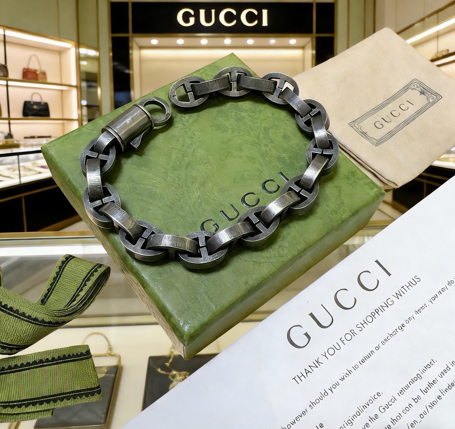 NO:863974,Batch. Gucci Recommended Models 2026 Latest Gucci Gucci Bracelet The latest classic model. Exquisite regardless of style and texture, it is absolutely top-notch. You can understand the original logo at a glance. Super nice. The best choice to match clothes. A must-have artifact for men and women. Size 16.17.18.19.20.21.22.cm. Simple and elegant, low-key and luxurious. Boutique jewelry, gucci, gucci, bracelet.19860909批 . 古驰推荐款2026最新出炉 Gucci古驰手链最新款的经典款 精致无论款式 质感 都是绝对的顶尖feel 只要看一眼就懂了原版logo 超 nice 搭配衣服最佳的选择,男女同款必备神器 码数16.17.18.19.20.21.22.厘米 简单又大气,低调显奢华,饰品精品,gucci,gucci,bracelet,Jewelry