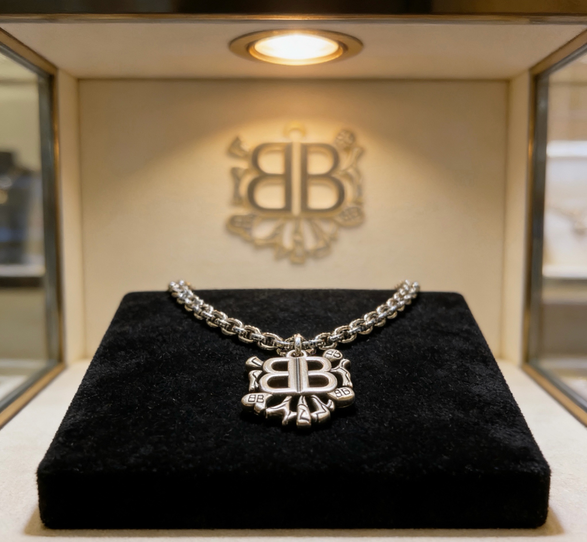原单货🔹🔹新品 巴黎世家项链 Balenciaga 新款项链🔹专柜一致 细节做工精细 每个细节流程到位 